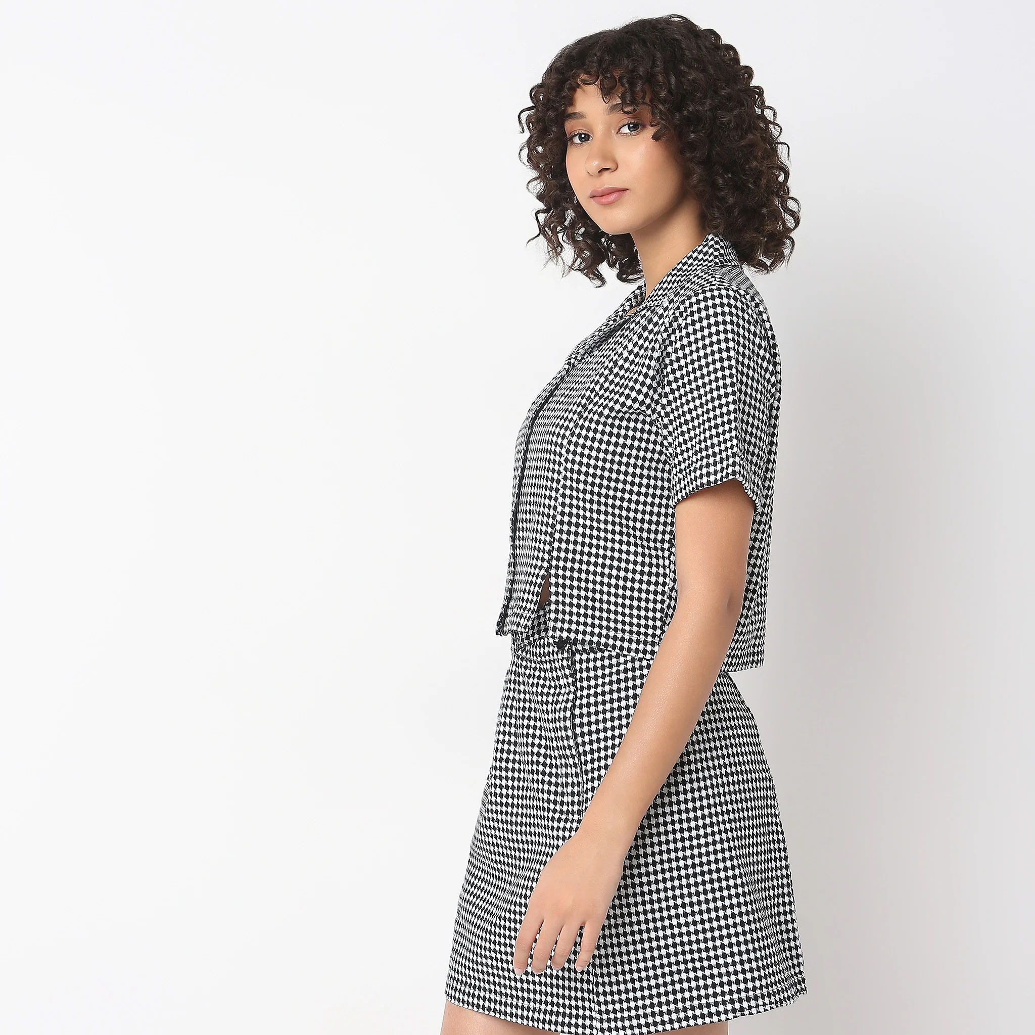 Regular Fit Checkered Shirt - Image 5