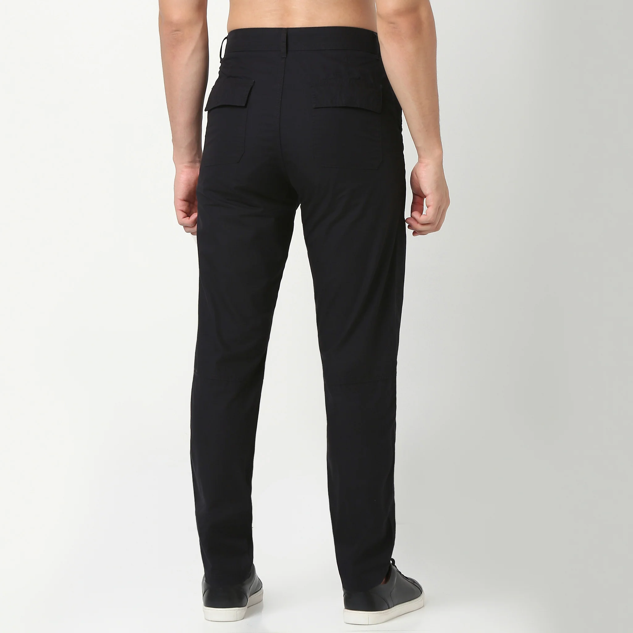 Regular Fit Cotton Heavy Duty Messenger Pants With Utility Pockets - Image 3