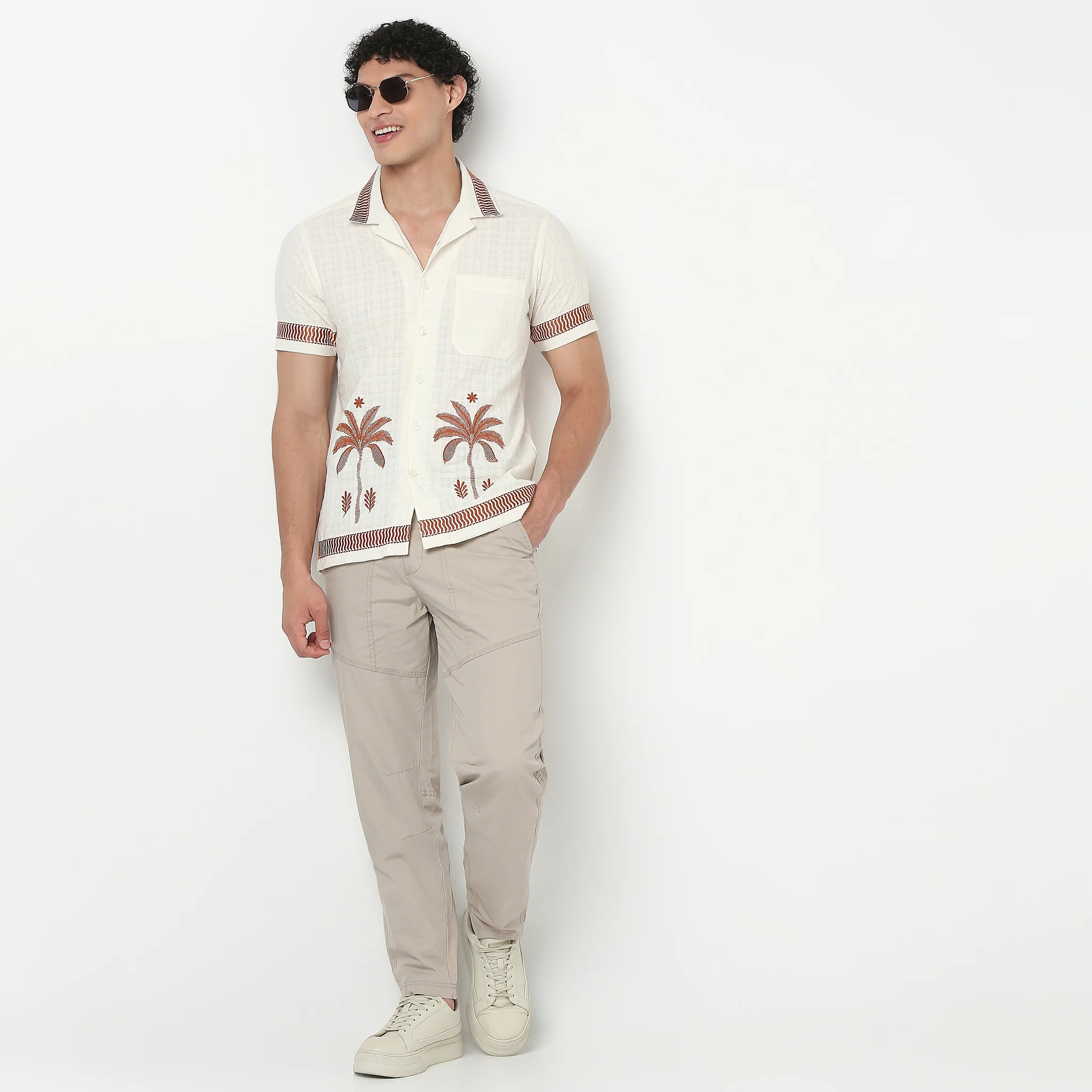Regular Fit Cotton Heavy Duty Messenger Pants With Utility Pockets - Image 6