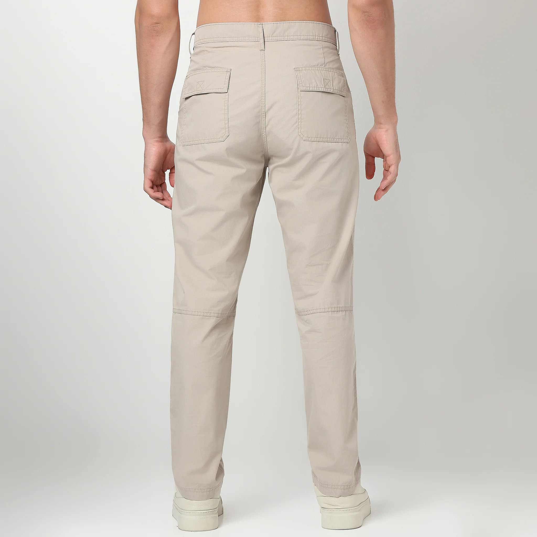 Regular Fit Cotton Heavy Duty Messenger Pants With Utility Pockets - Image 8