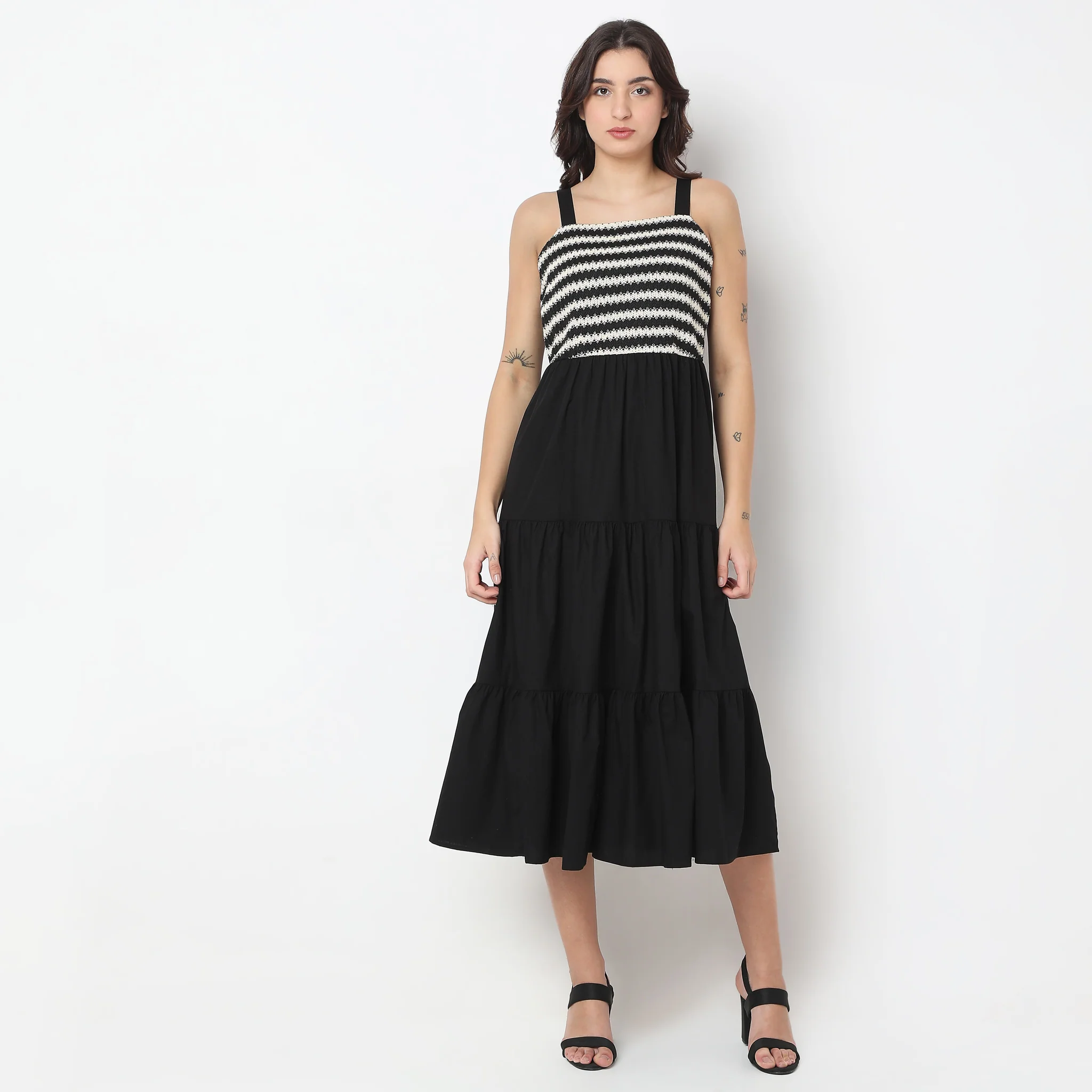 Regular Fit Crochet Dress - Image 2