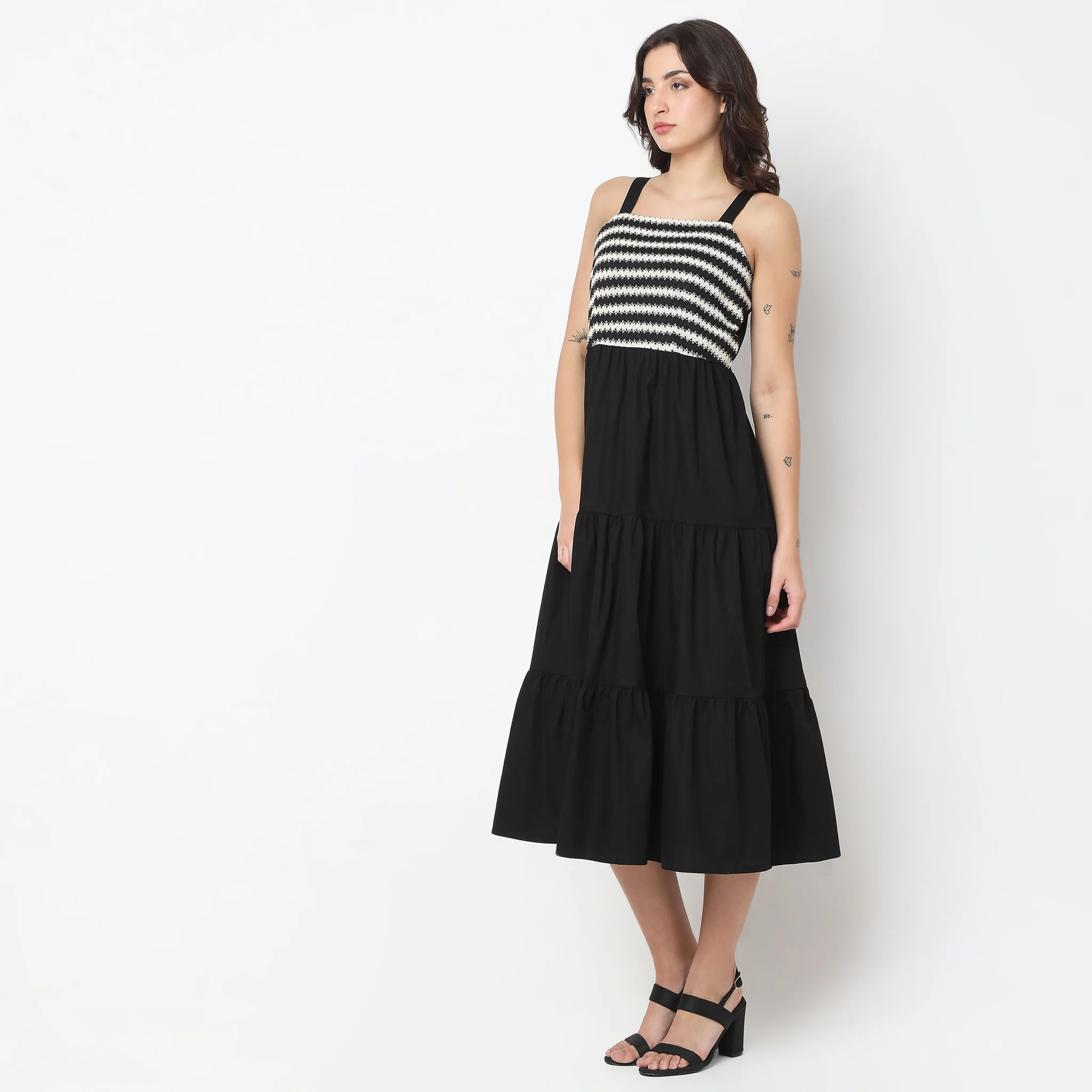 Regular Fit Crochet Dress - Image 5