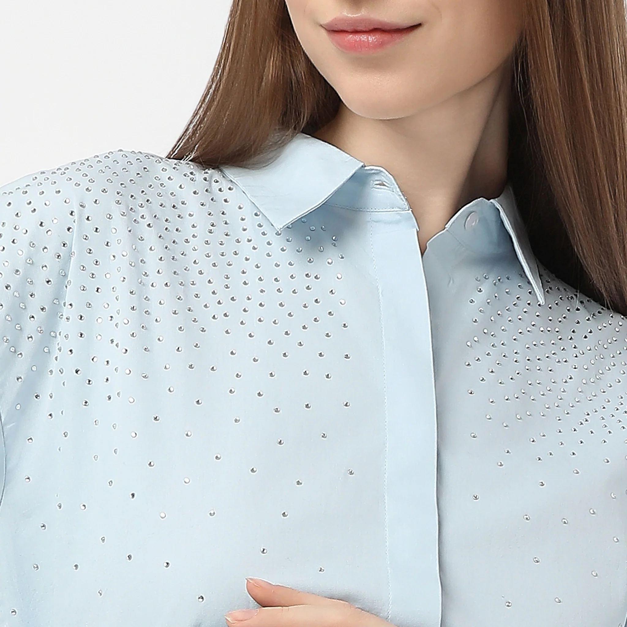 Regular Fit Embellished Shirt - Image 4