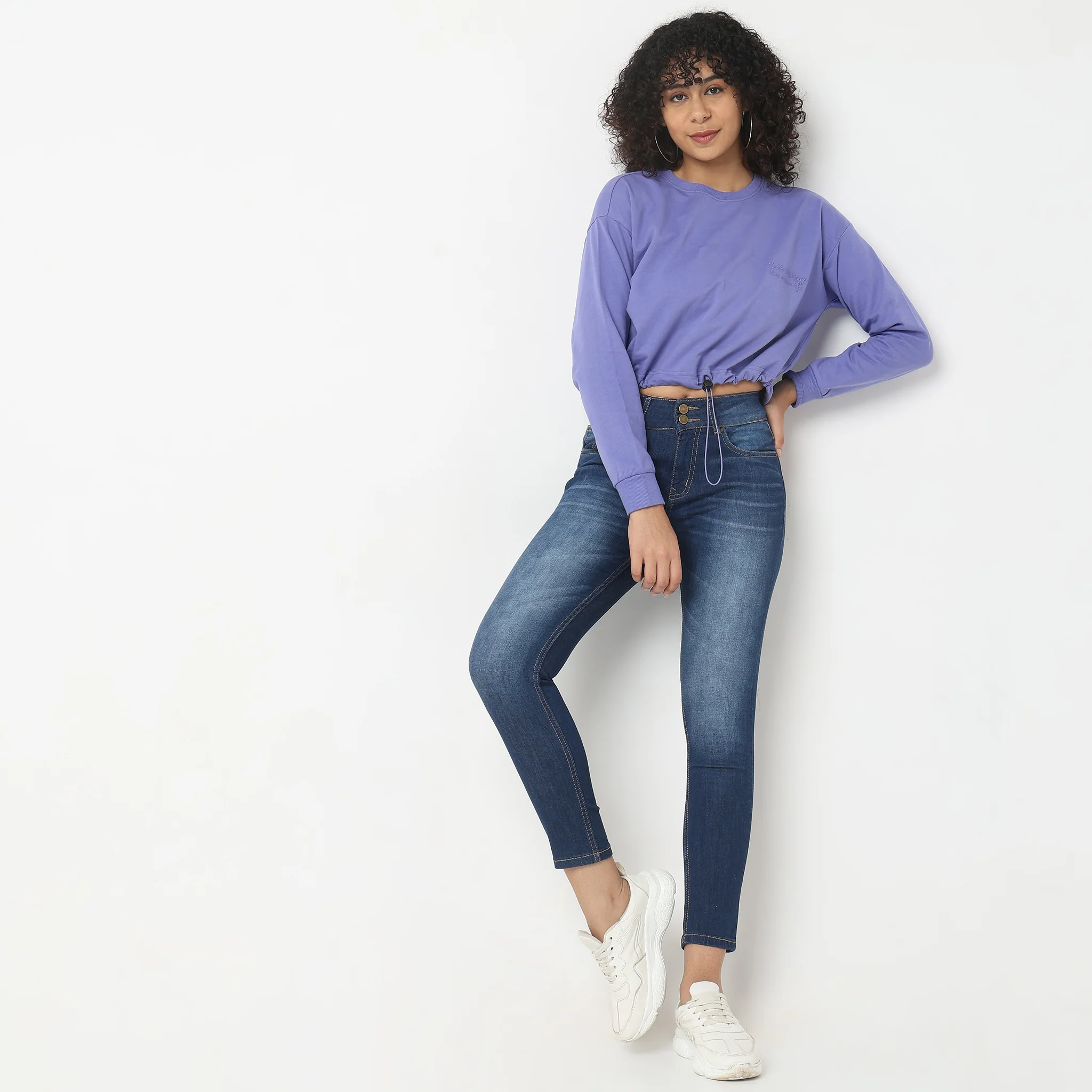 Regular Fit Embroidered Sweatshirt - Image 6
