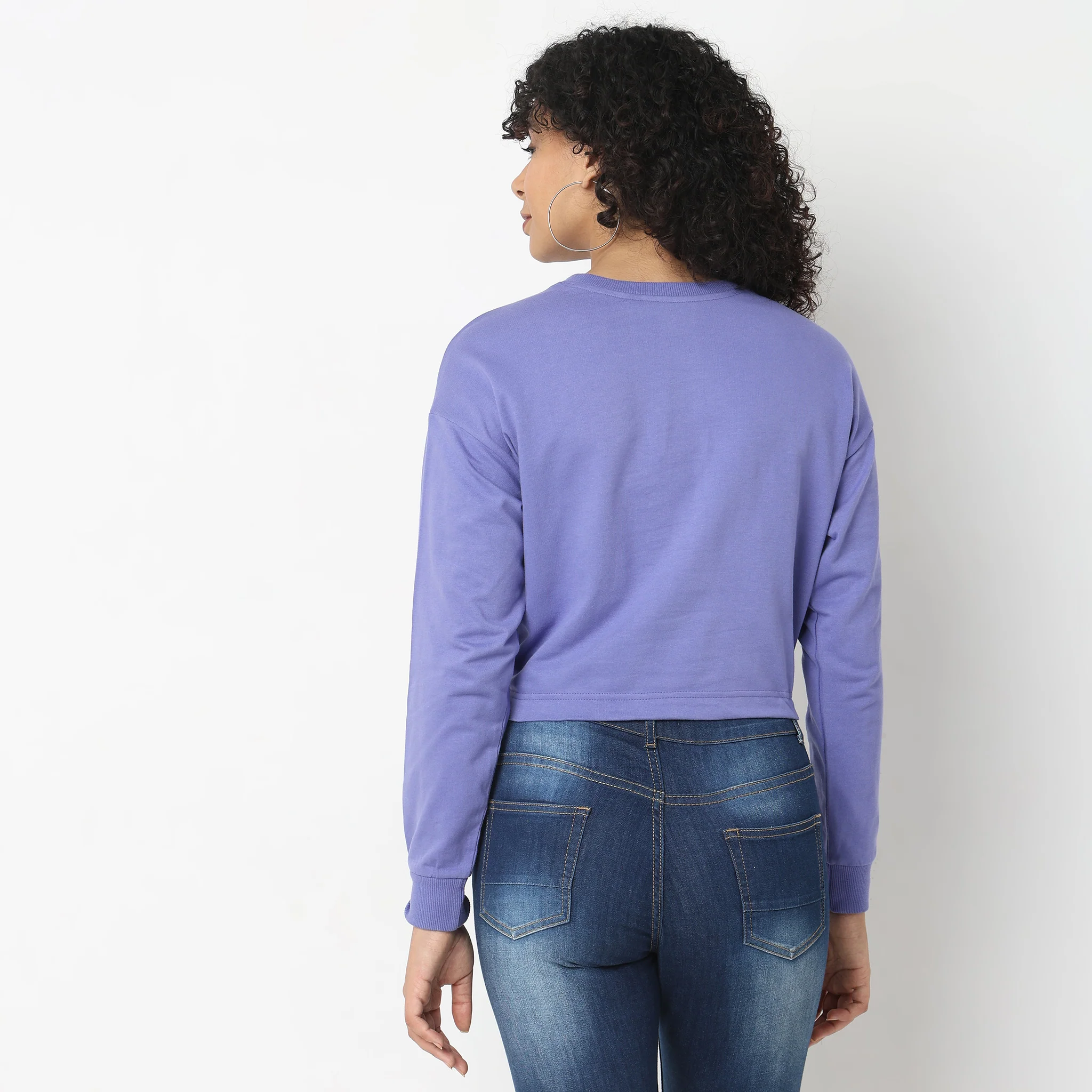 Regular Fit Embroidered Sweatshirt - Image 9