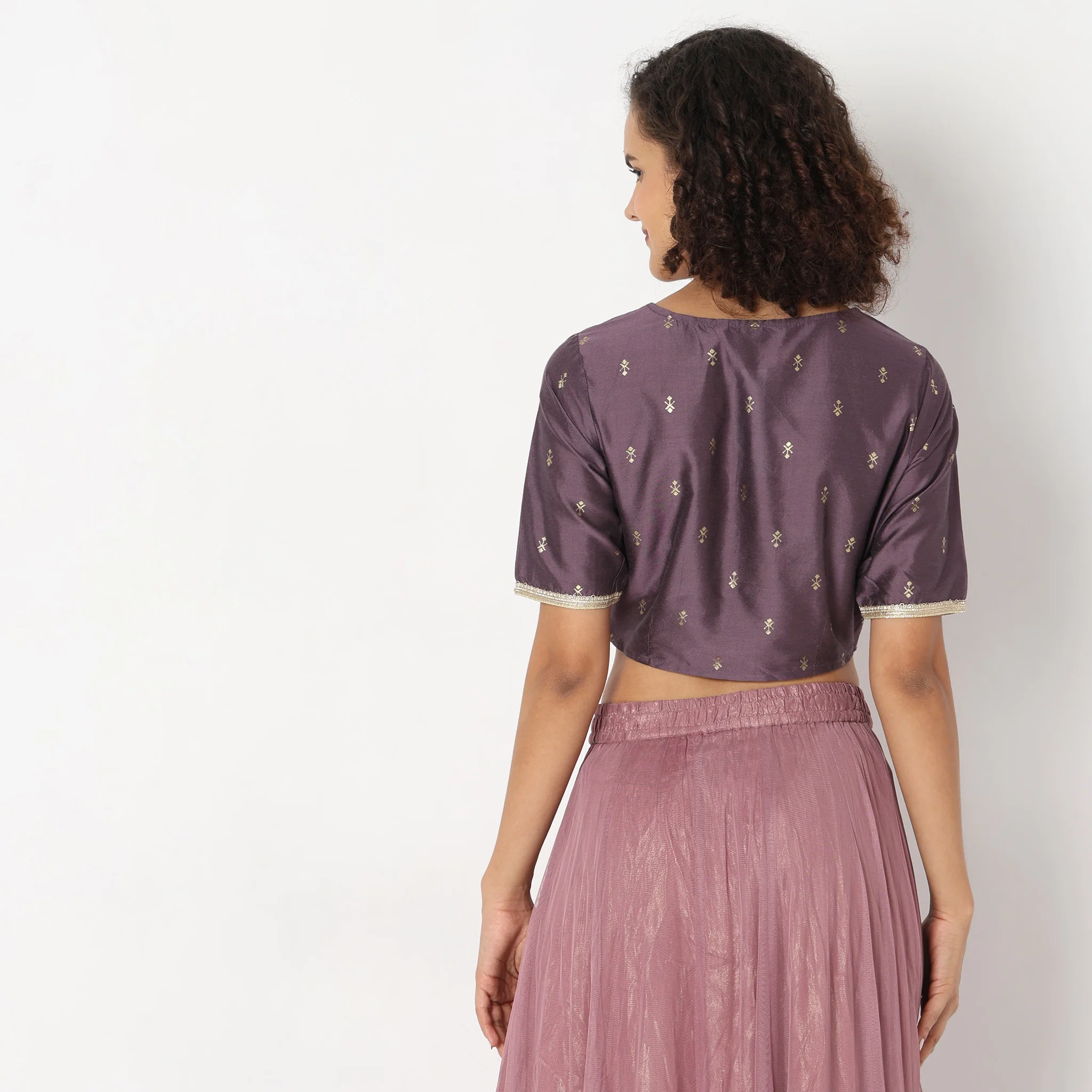 Regular Fit Embroidered Top - Image 8