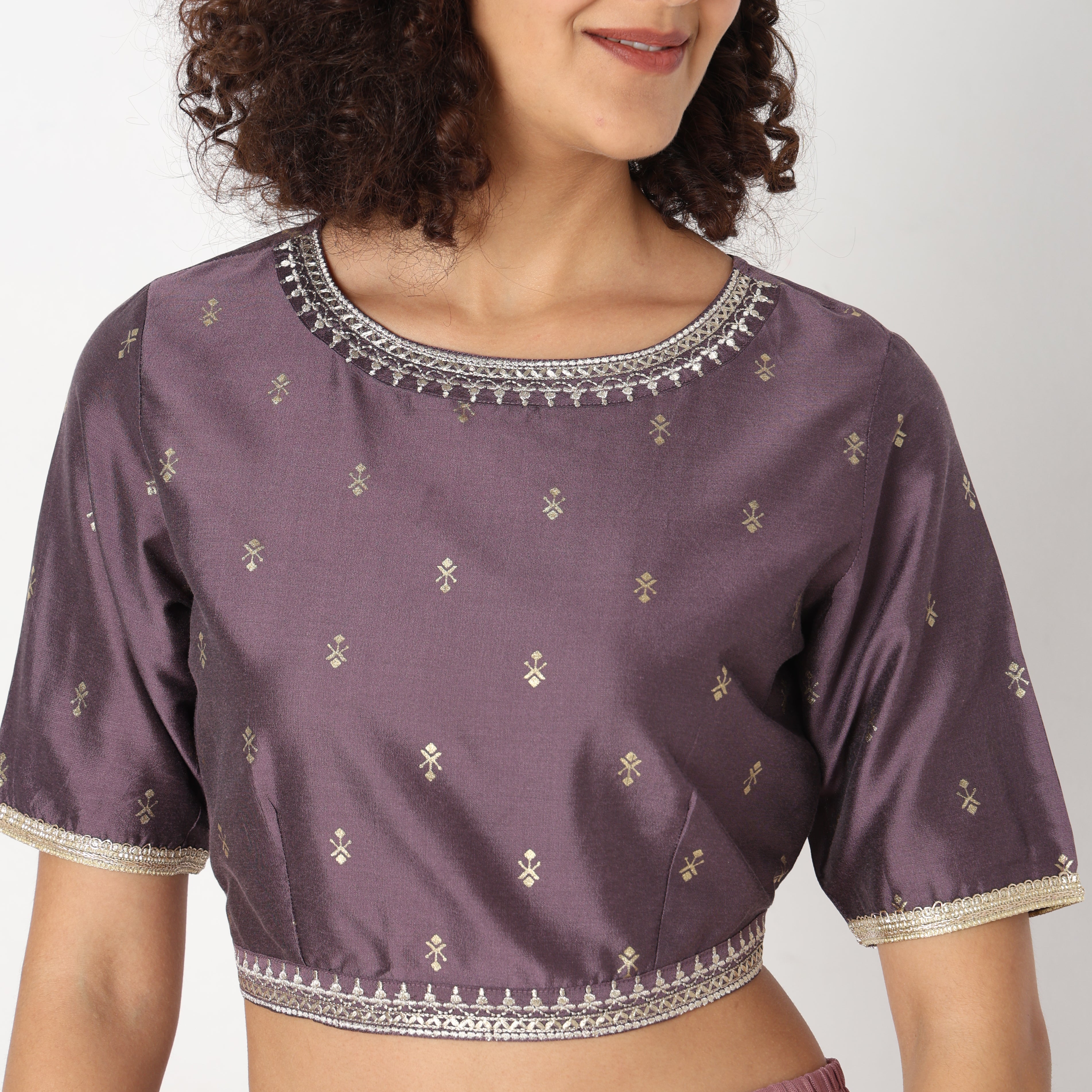 Regular Fit Embroidered Top - Image 9