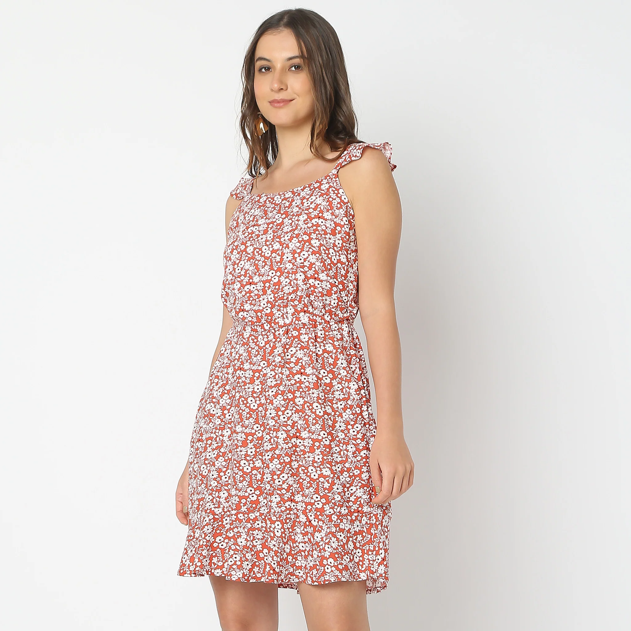 Regular Fit Floral Gown - Image 5