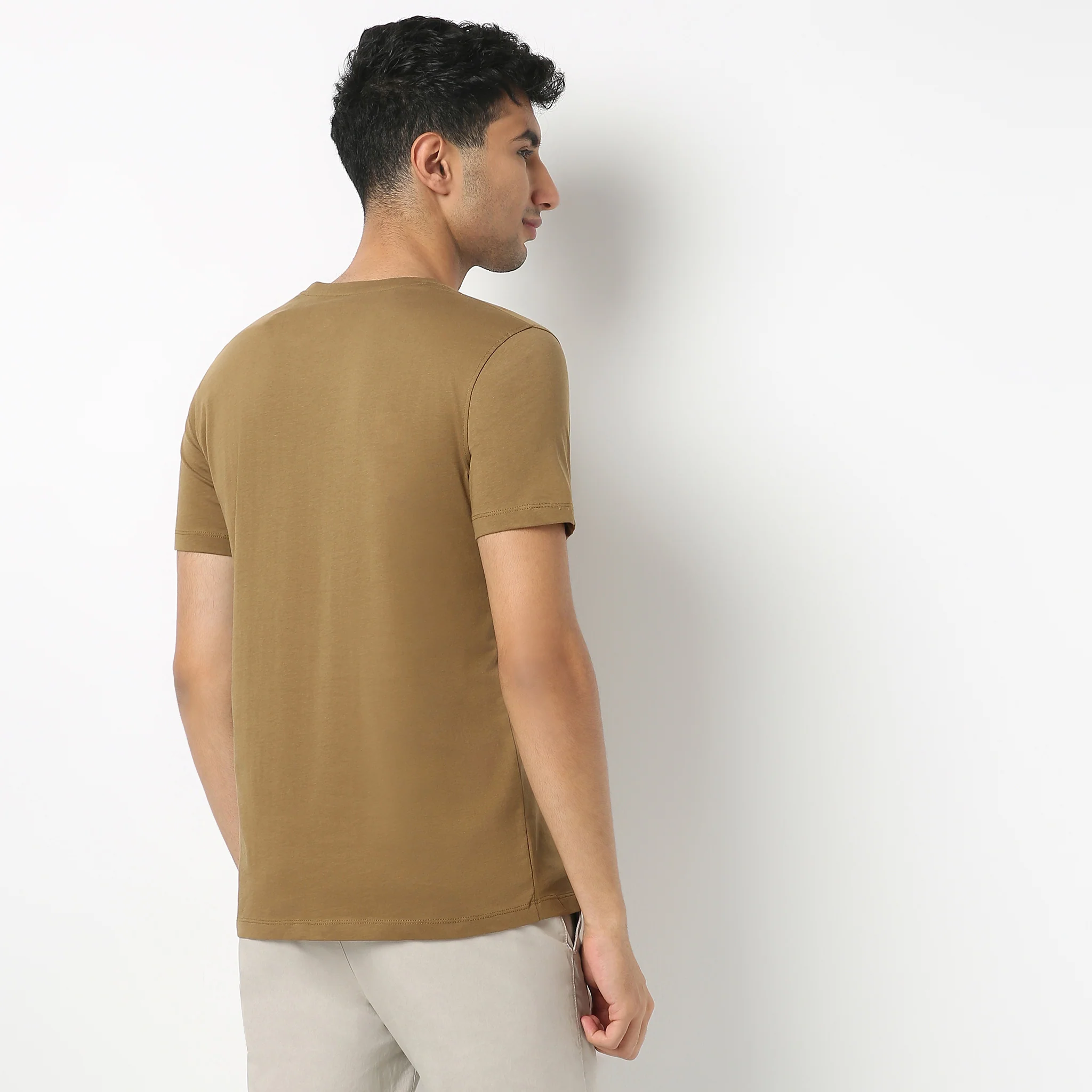 Crew Neck Graphic T-Shirt - Image 3
