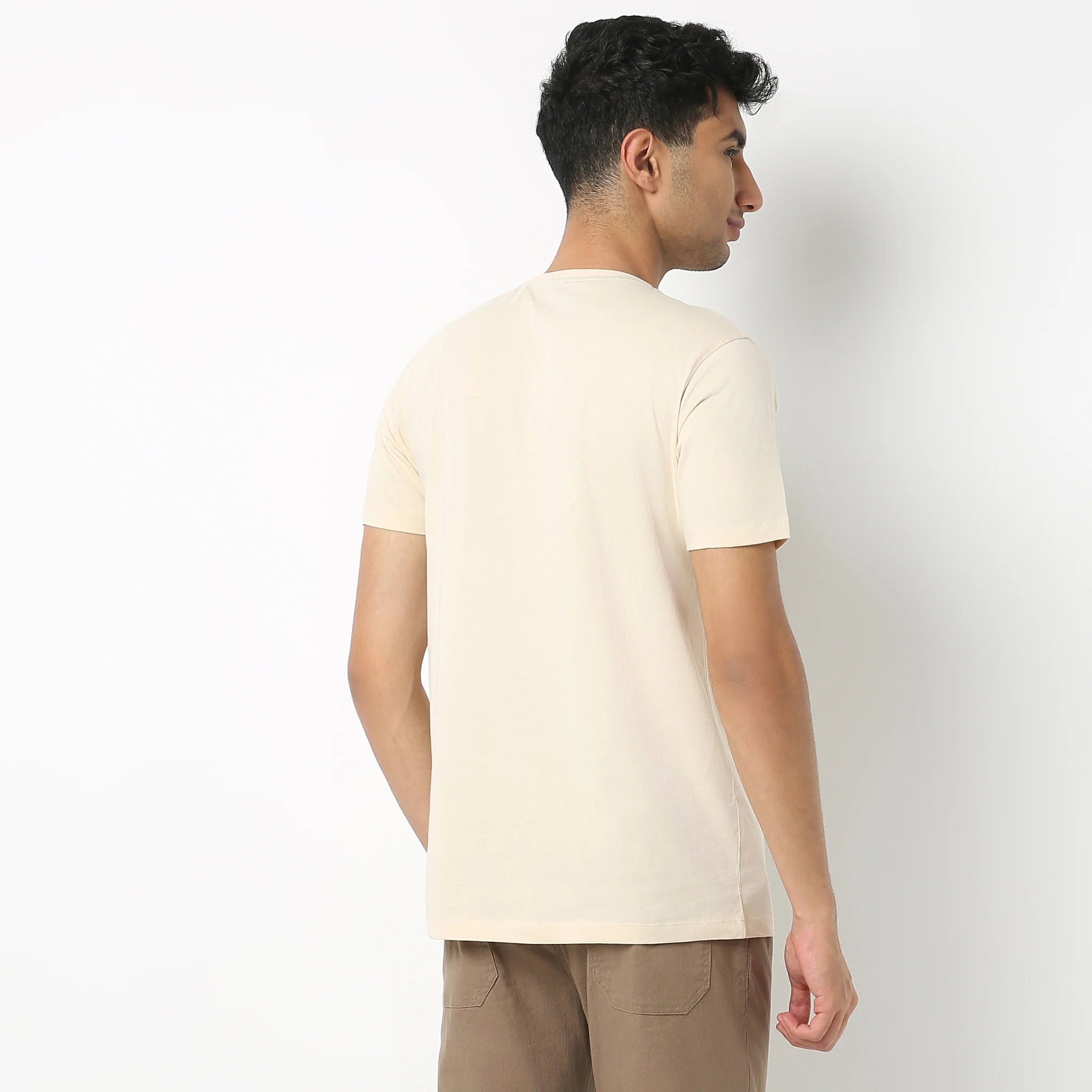 Crew Neck Graphic T-Shirt - Image 3