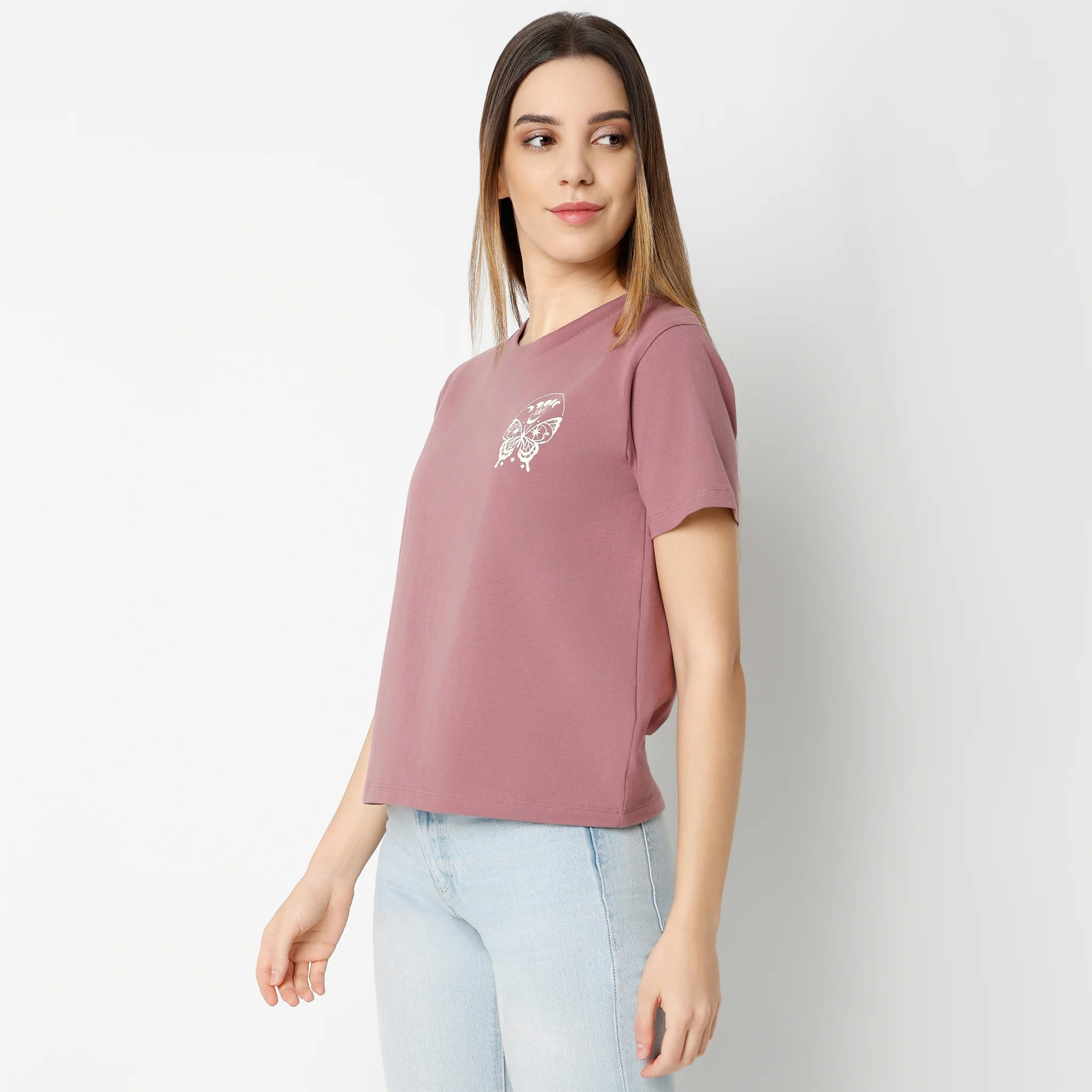 Slim Fit Cotton Garphic T-Shirt - Image 5