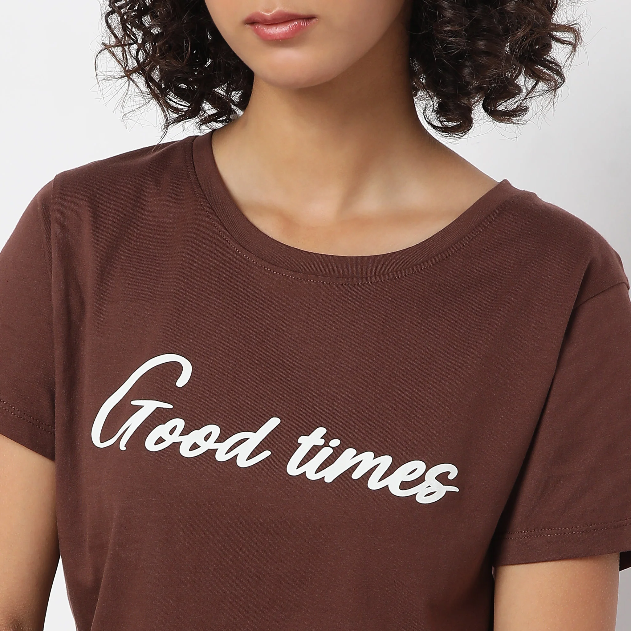 Knitted Graphic Lounge T-Shirt - Image 4