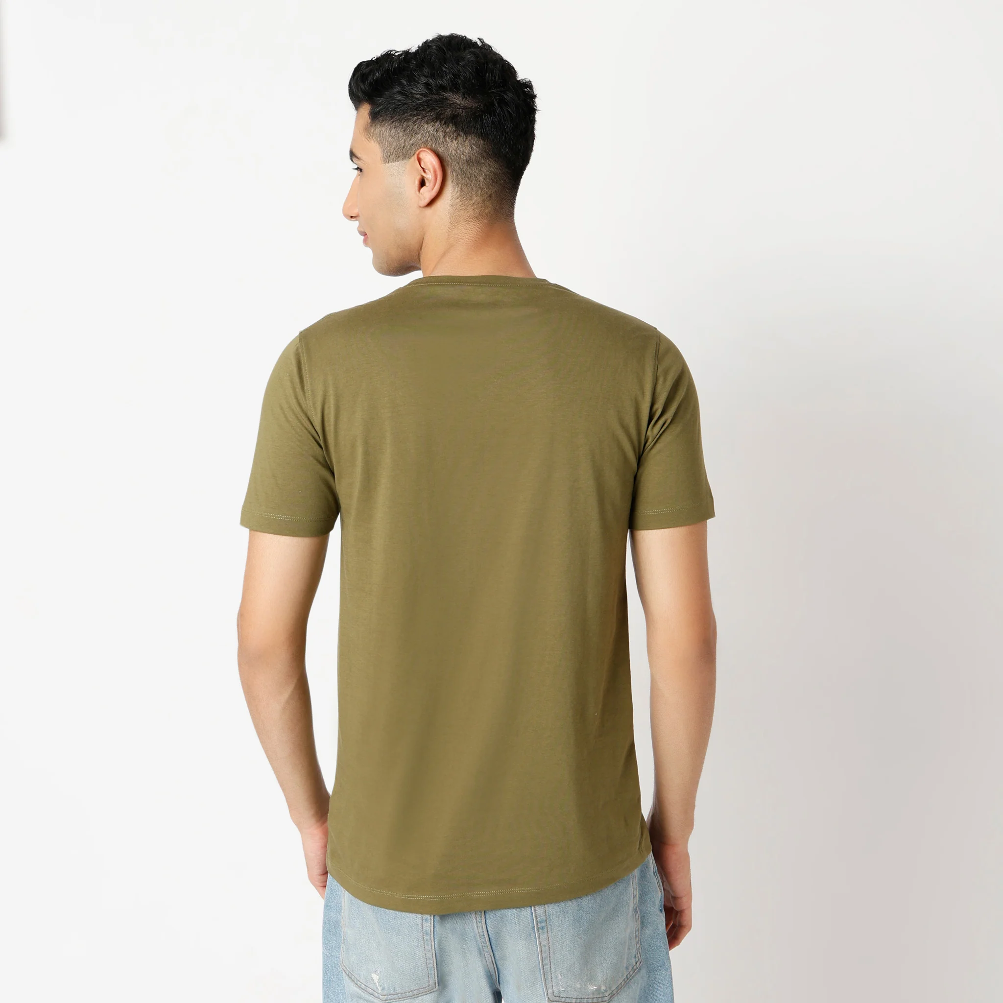 Graphitee Crew Neck Half Sleeve T-Shirt - Image 3