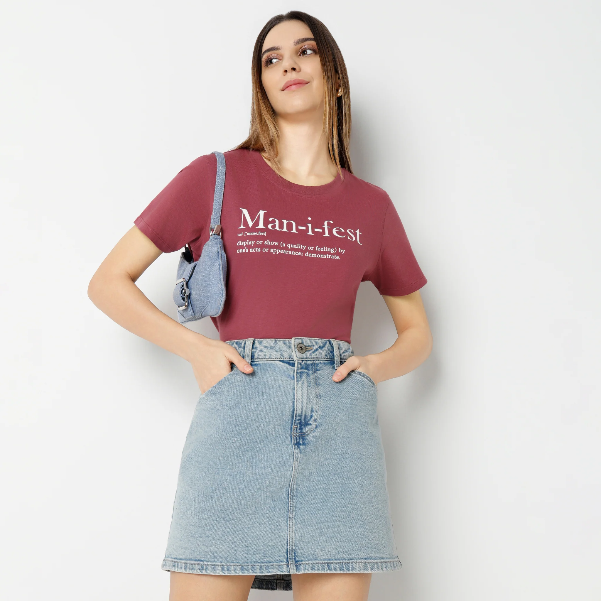 Graphic Round Neck Short Sleeve T-Shirt