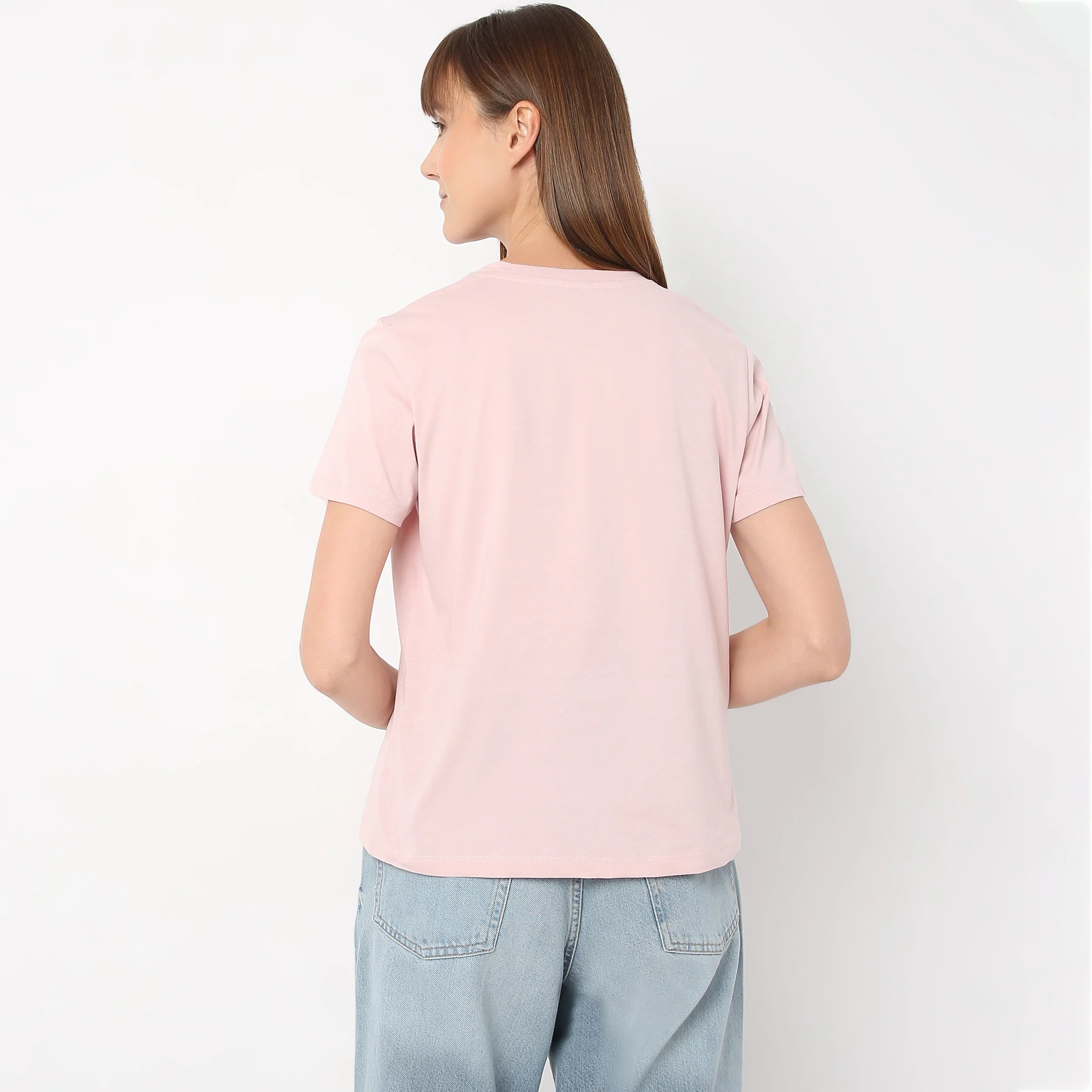 Crew Neck Short Sleeve Graphic T-Shirt - Image 3