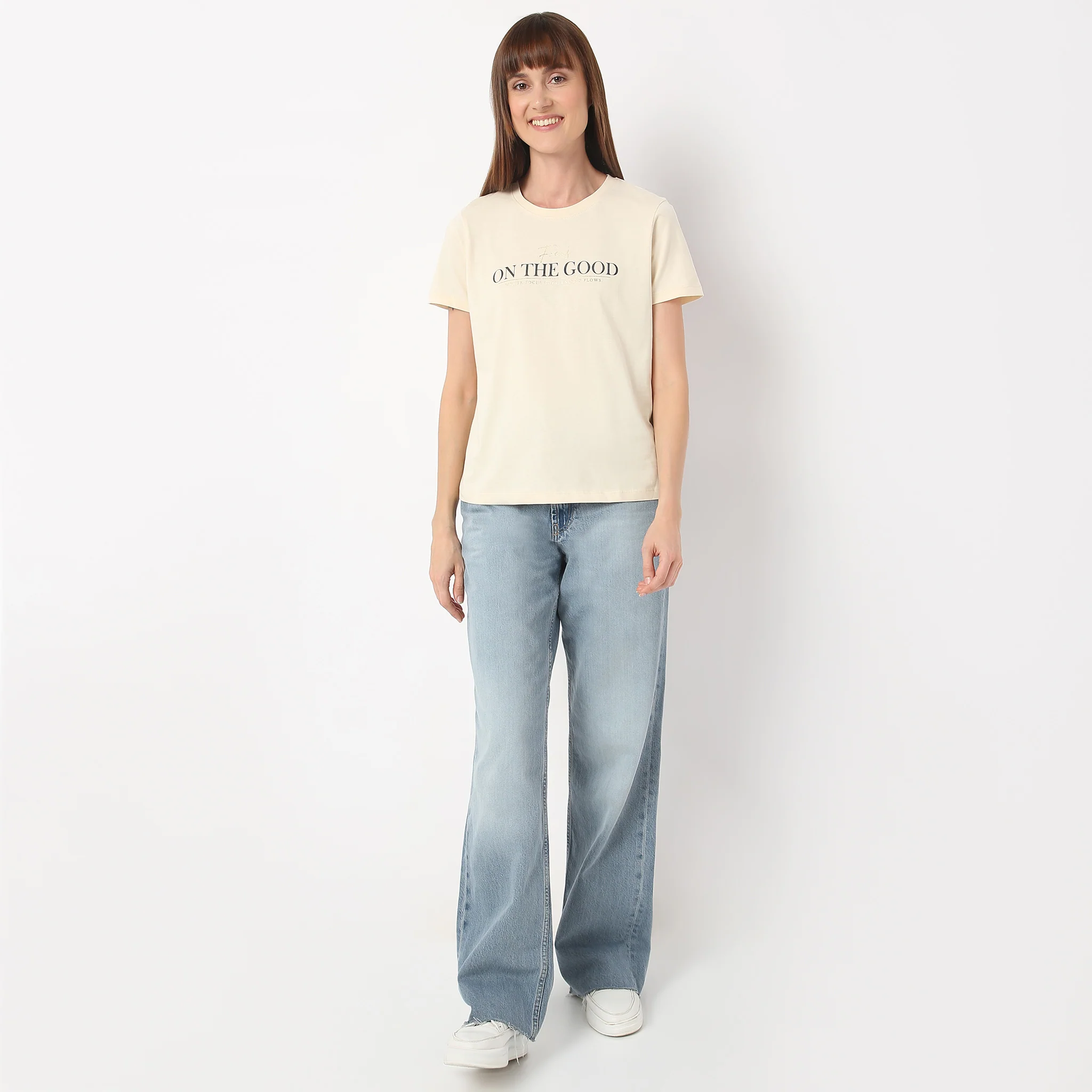 Crew Neck Short Sleeve Graphic T-Shirt