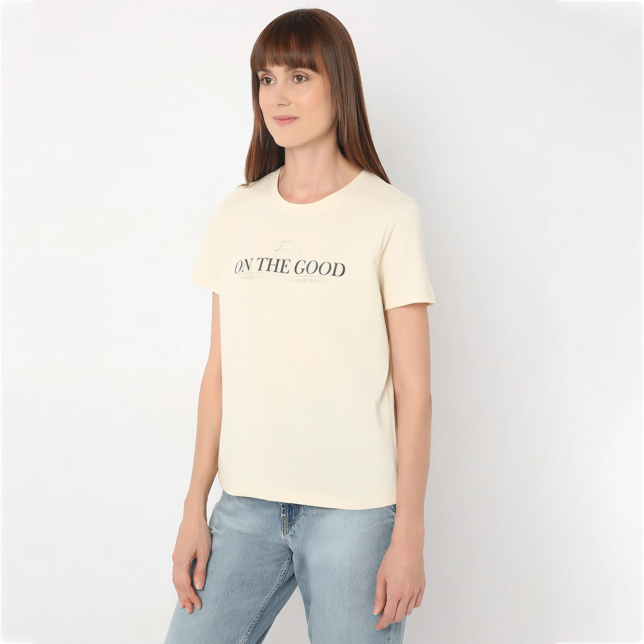 Crew Neck Short Sleeve Graphic T-Shirt - Image 5