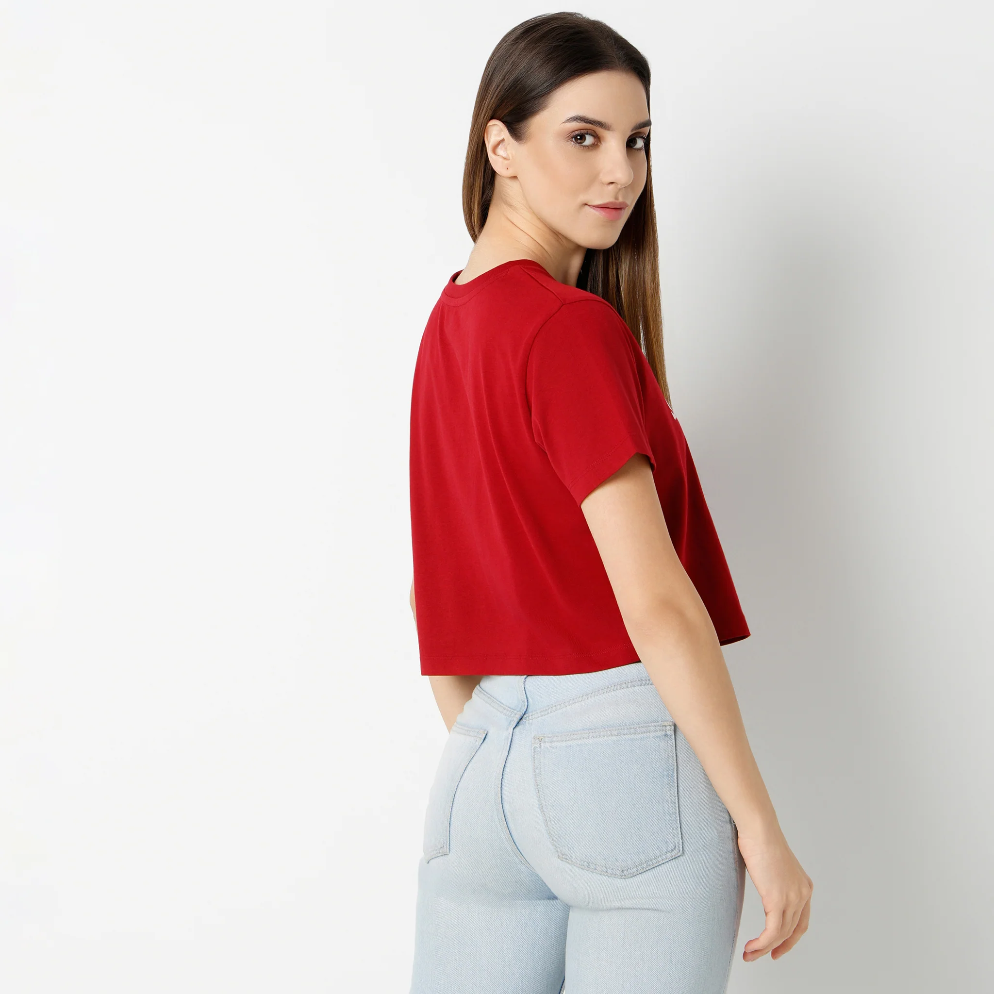 Graphic Round Neck Short Sleeve T-Shirt - Image 3