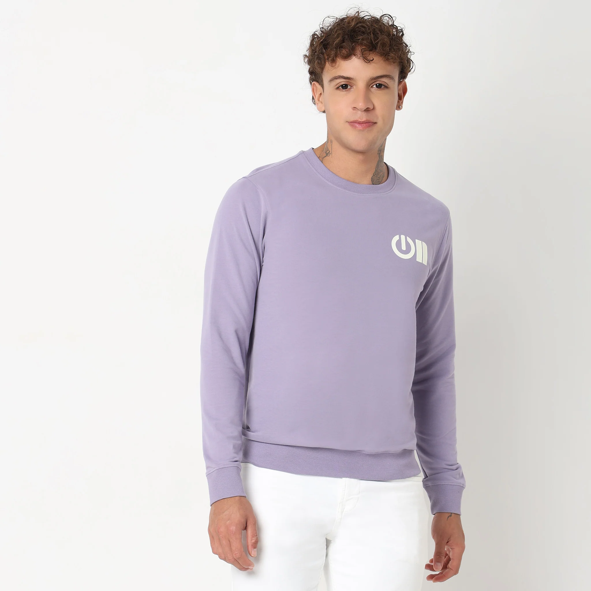 Popover Sweats™ - Graphic Regular Fit Sweat Tee - Image 2