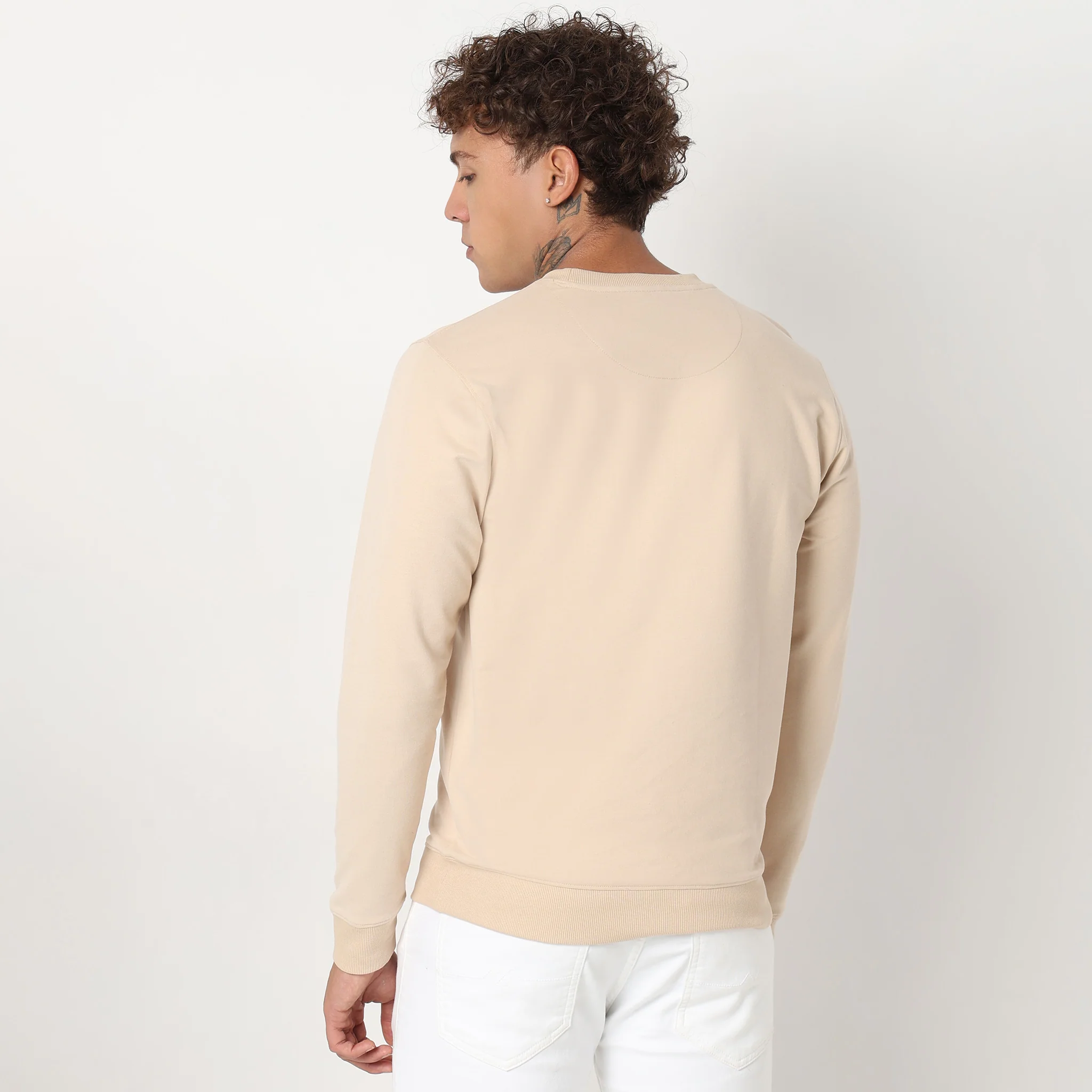 Popover Sweats™ - Small Graphic Regular Fit Sweat Tee - Image 3