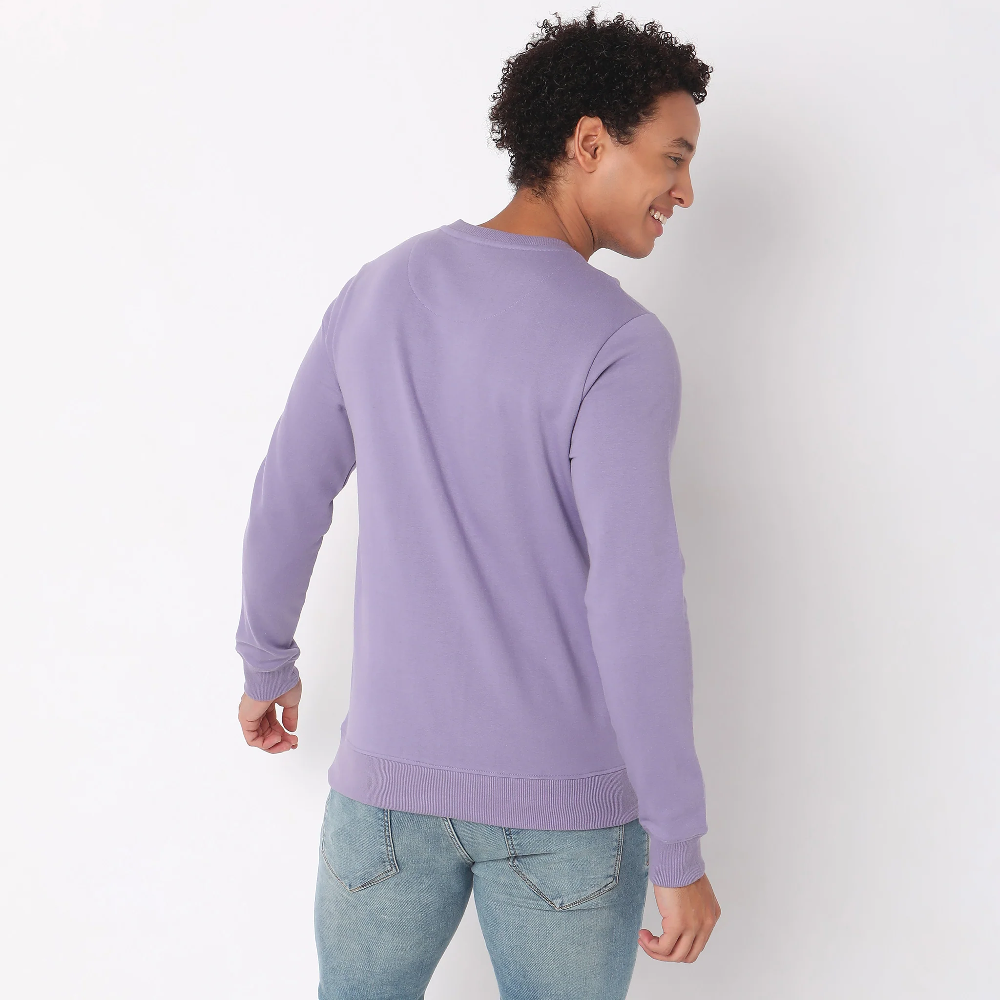 Regular Fit Graphic Sweatshirt - Image 2
