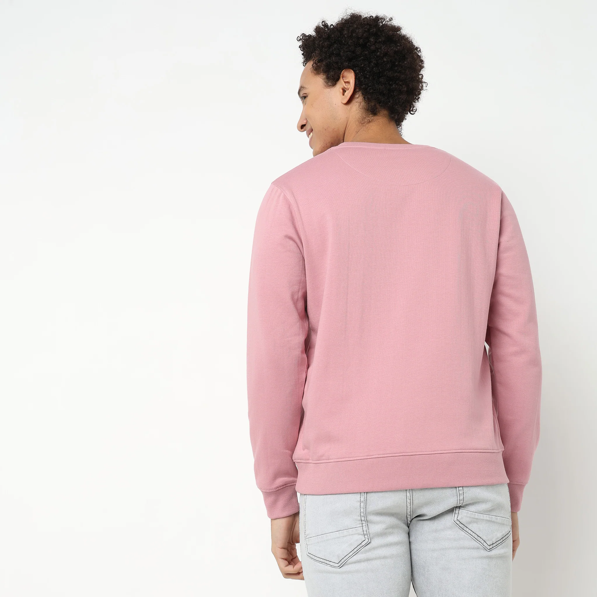 Regular Fit Graphic Sweatshirt - Image 3