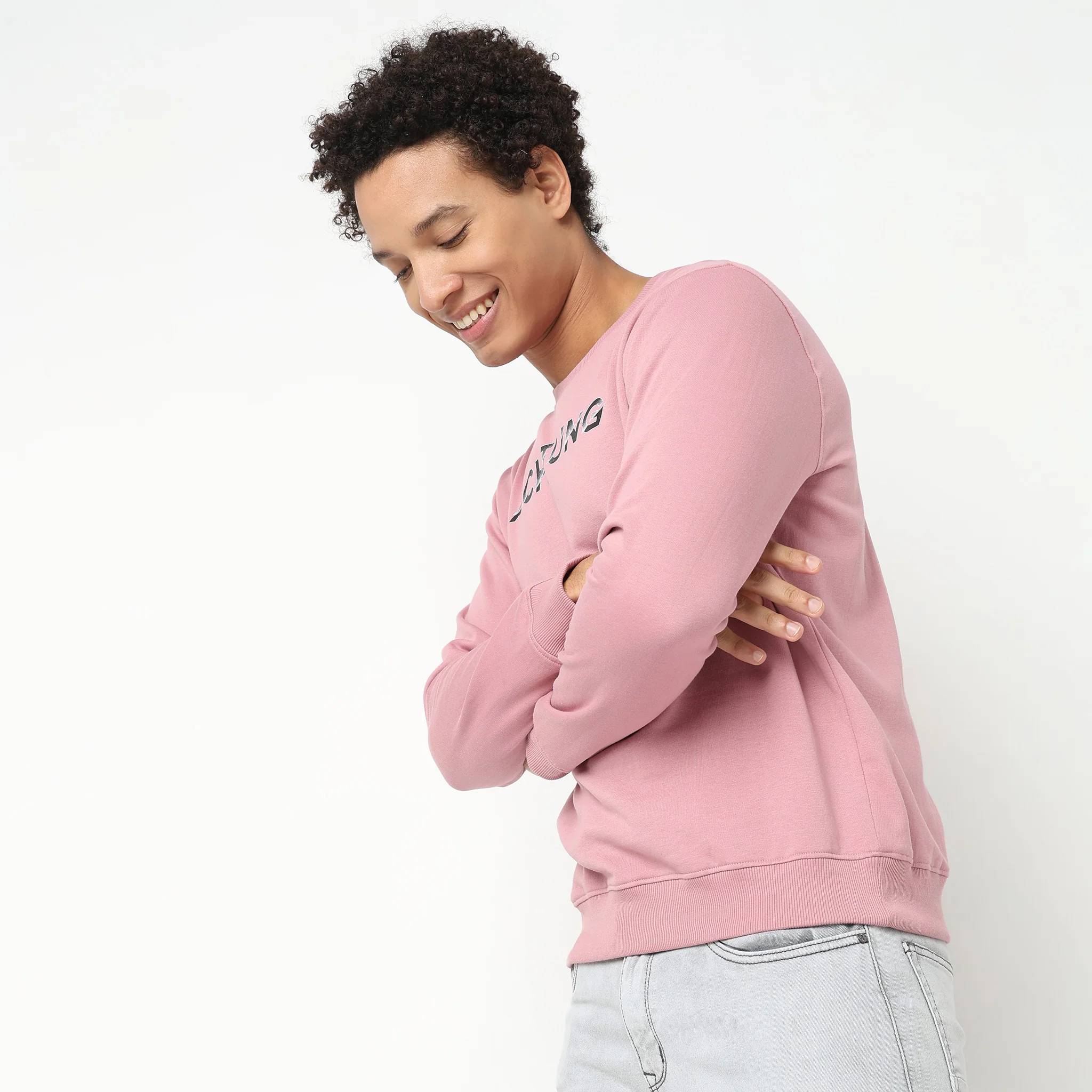 Regular Fit Graphic Sweatshirt - Image 5
