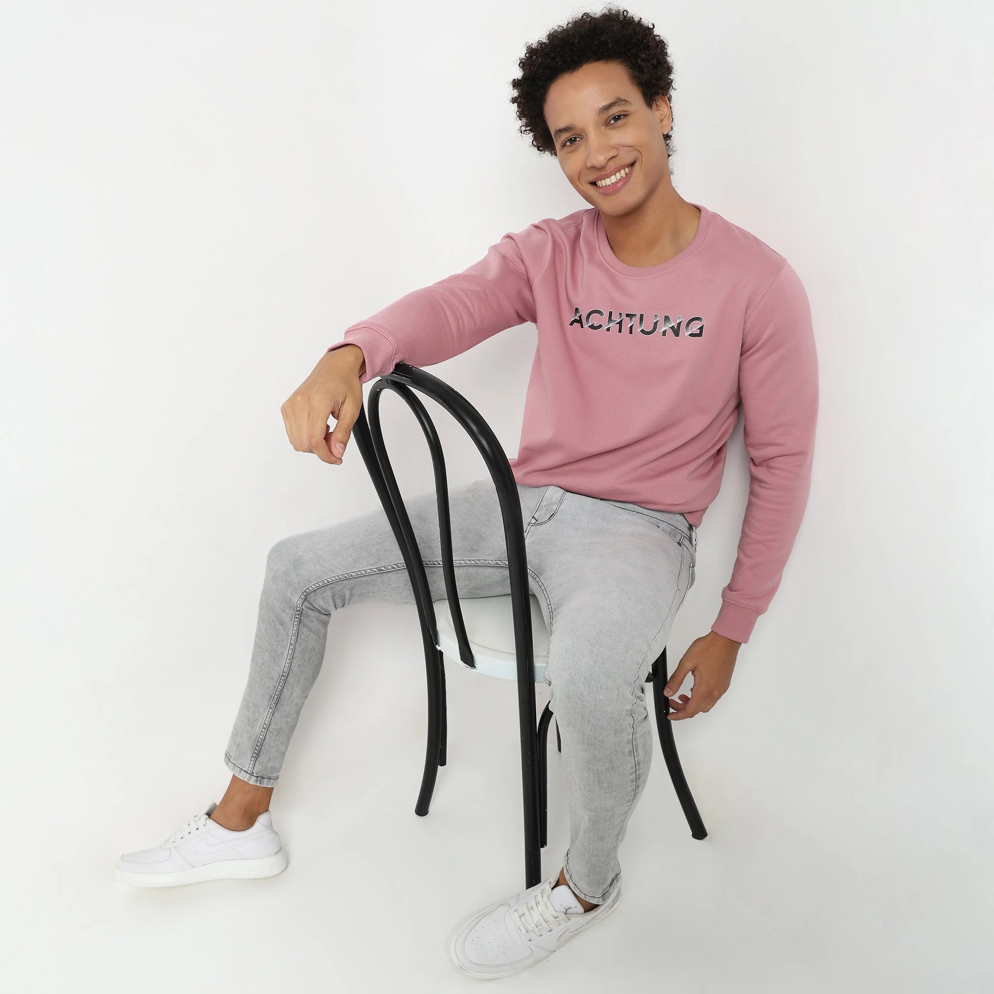 Regular Fit Graphic Sweatshirt - Image 6