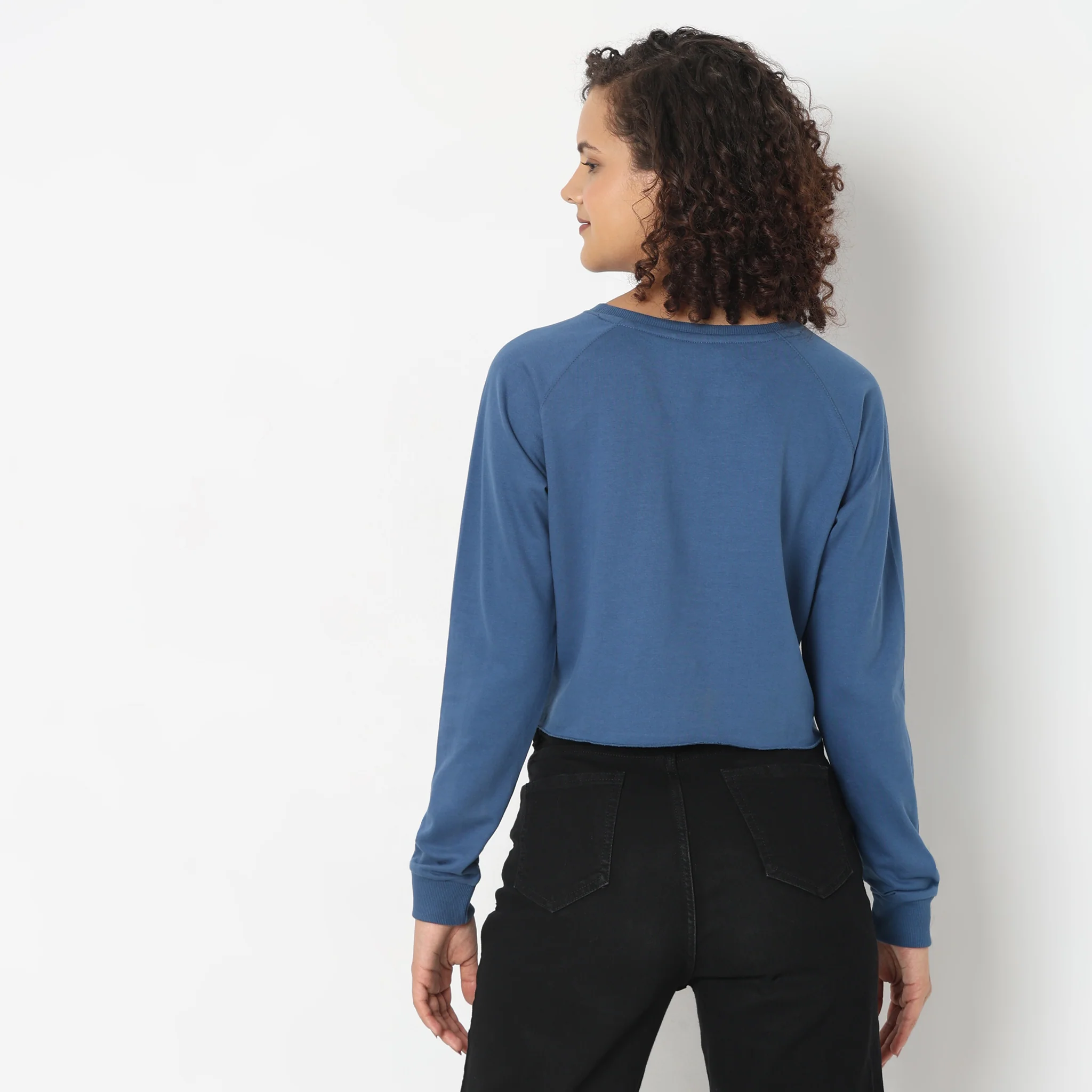 Regular Fit Graphic Sweatshirt - Image 3