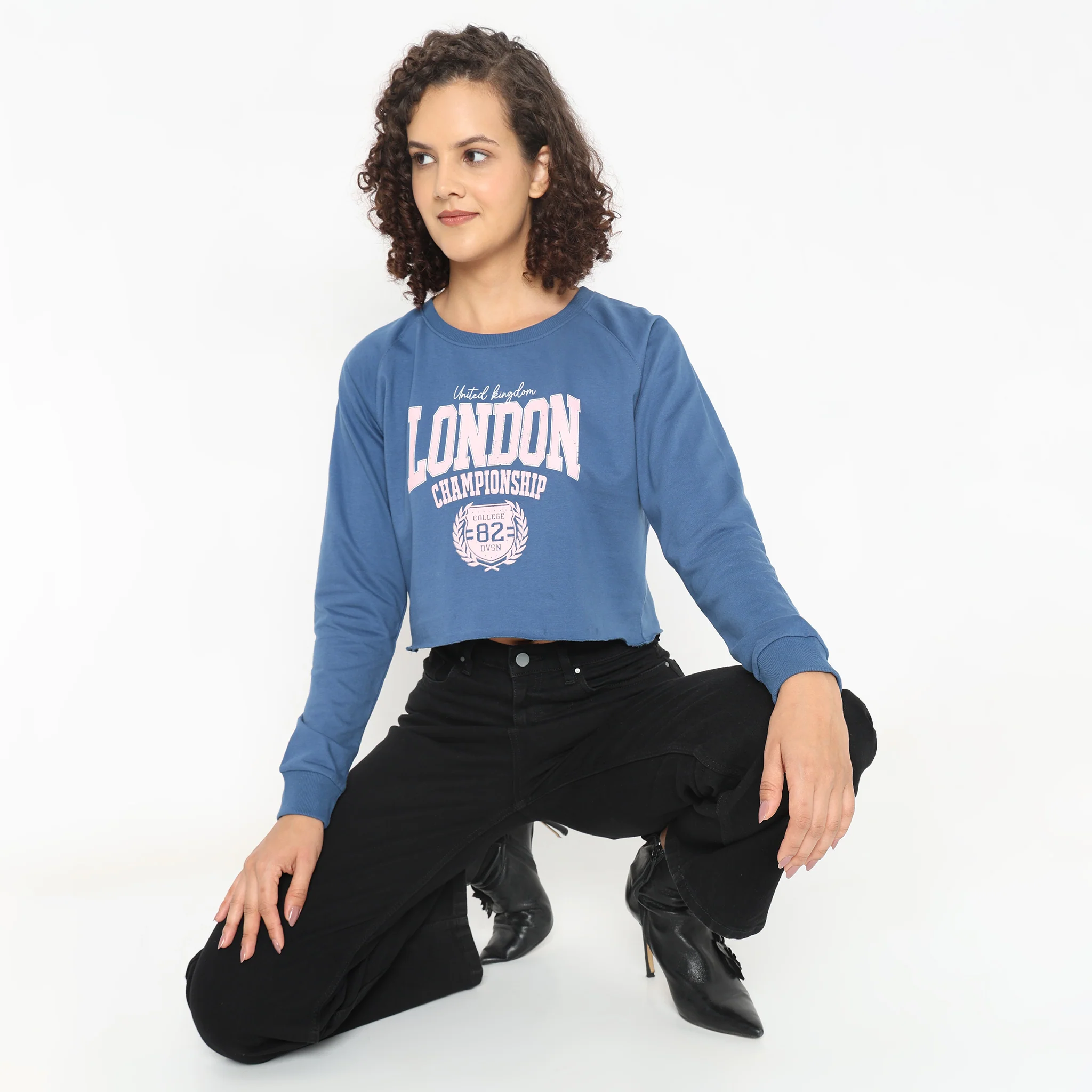 Regular Fit Graphic Sweatshirt - Image 5