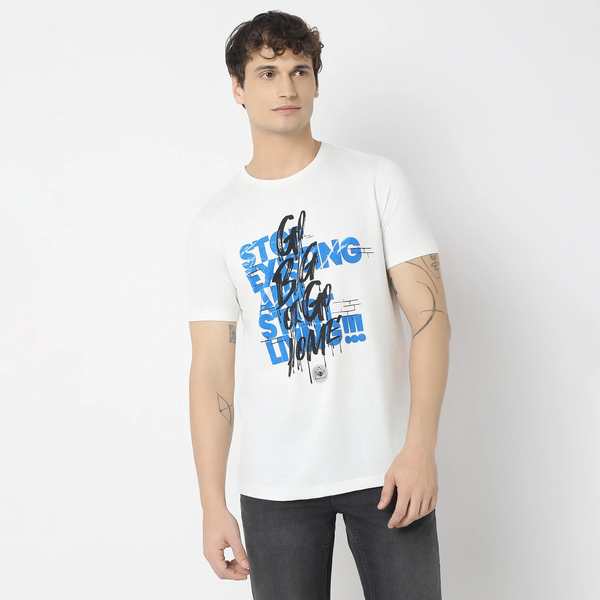 Regular Fit Graphic T-Shirt - Image 2
