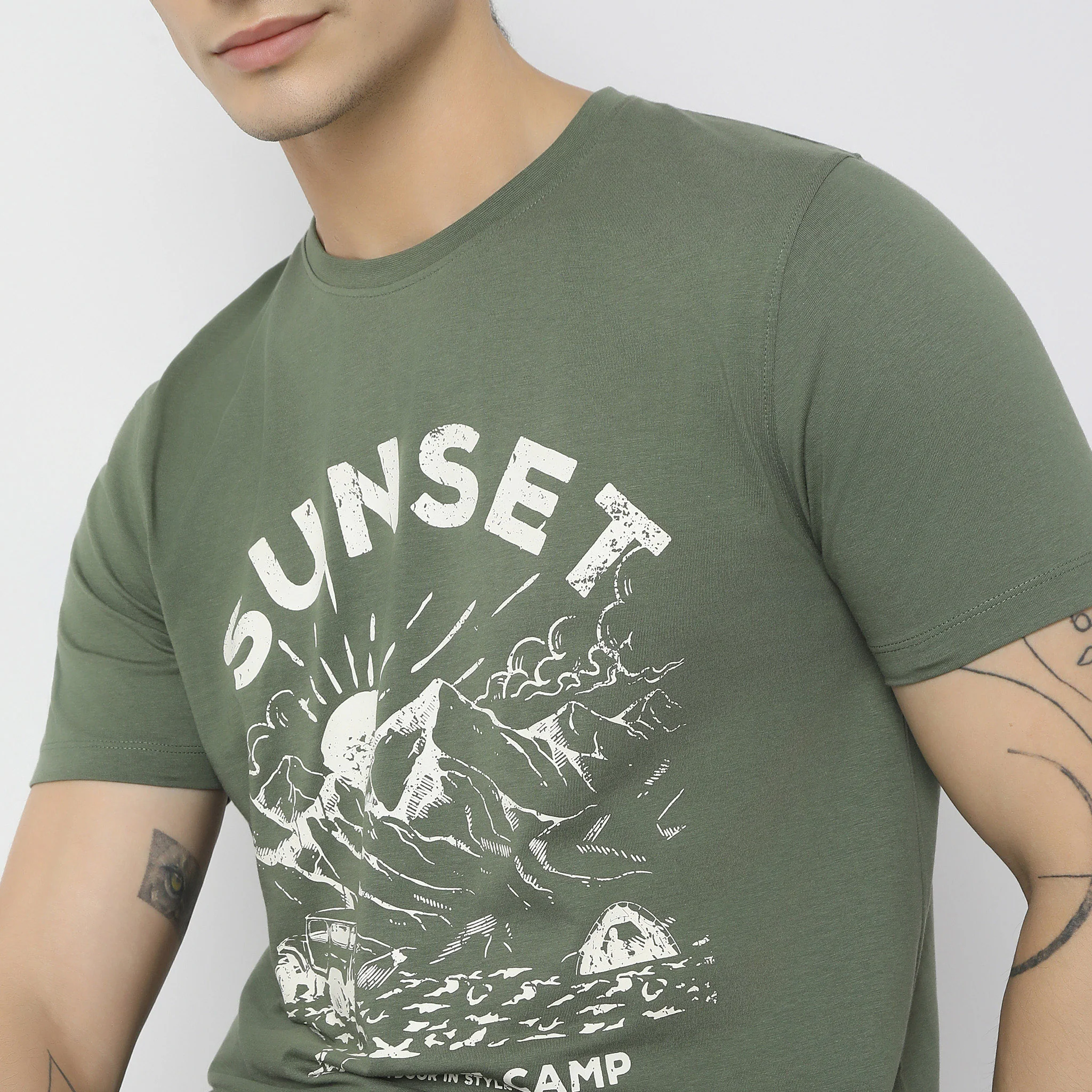 Graphic Tees - Cotton Jersey Regular Fit T-Shirt - Image 4