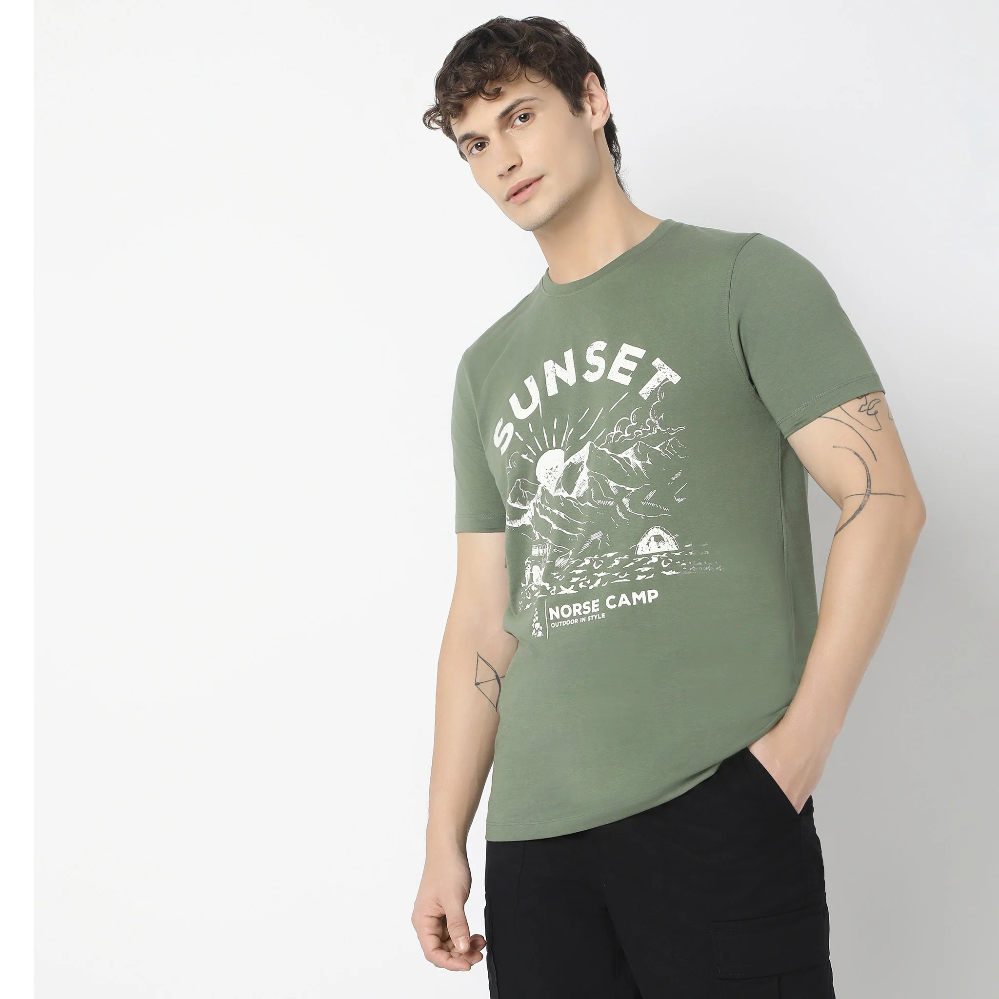 Graphic Tees - Cotton Jersey Regular Fit T-Shirt - Image 5