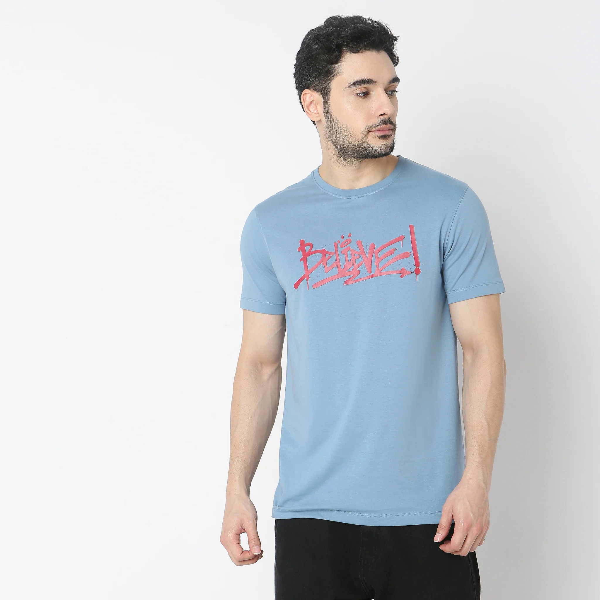 Regular Fit Graphic T-Shirt - Image 2