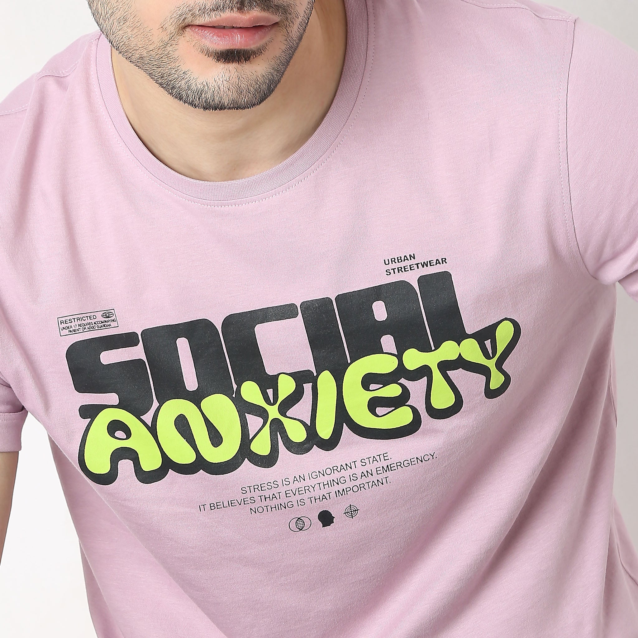 Knitted Graphic T-Shirt - Image 5