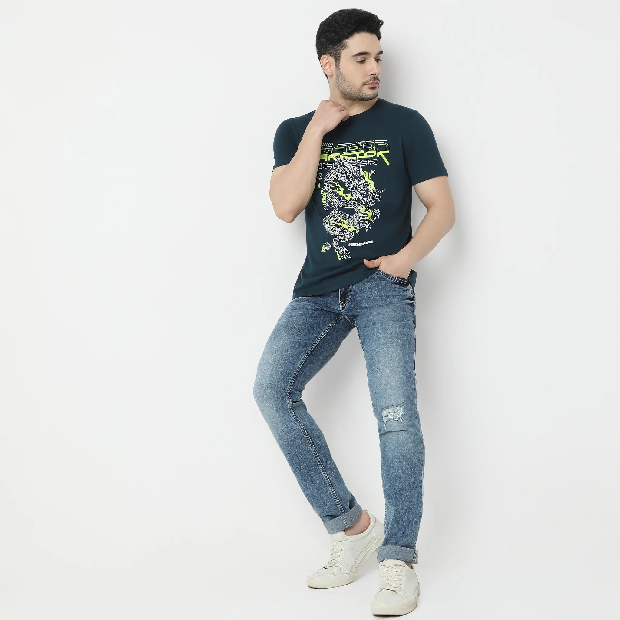 Graphic Tees - Cotton Jersey Regular Fit T-Shirt - Image 2