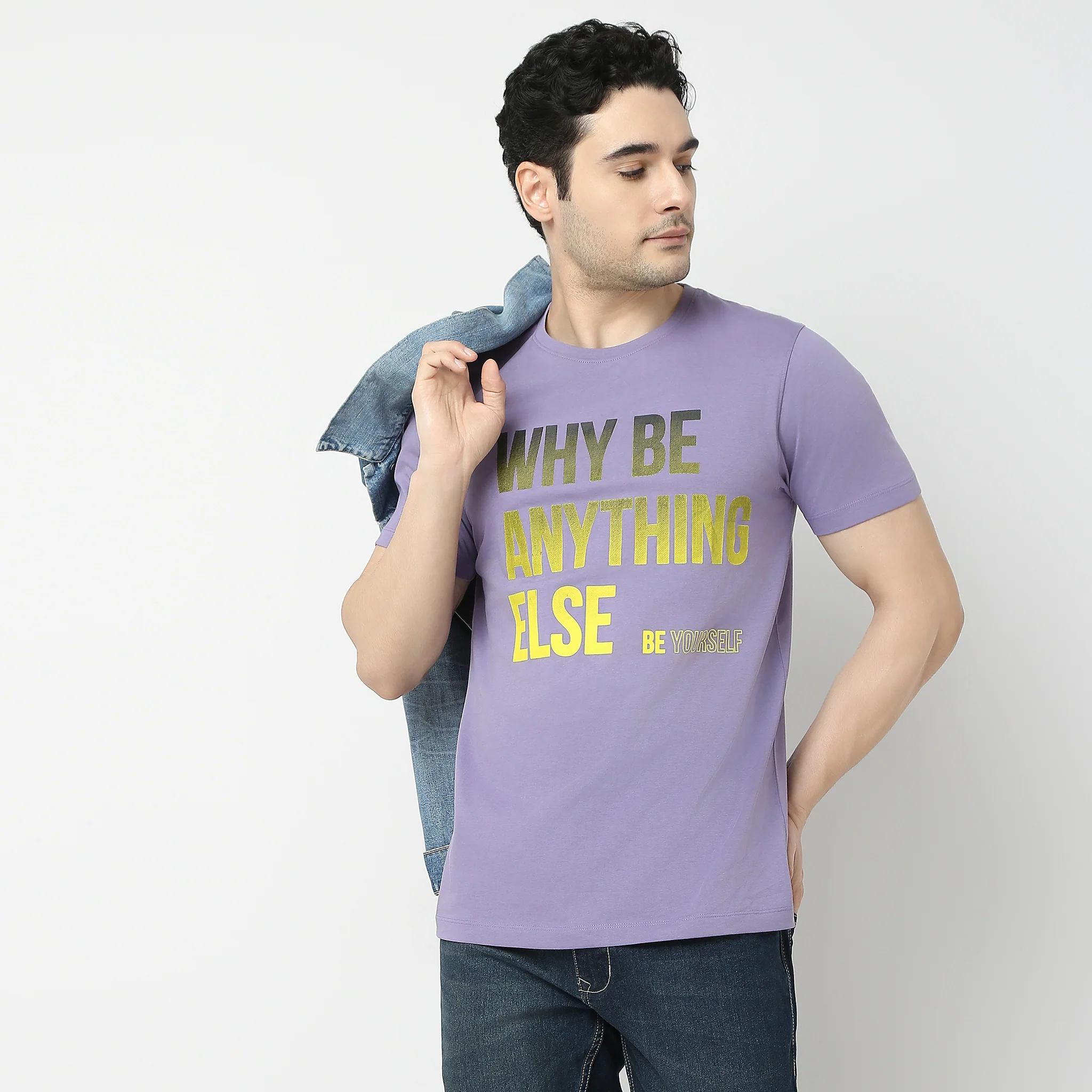 Knitted Graphic T-Shirt
