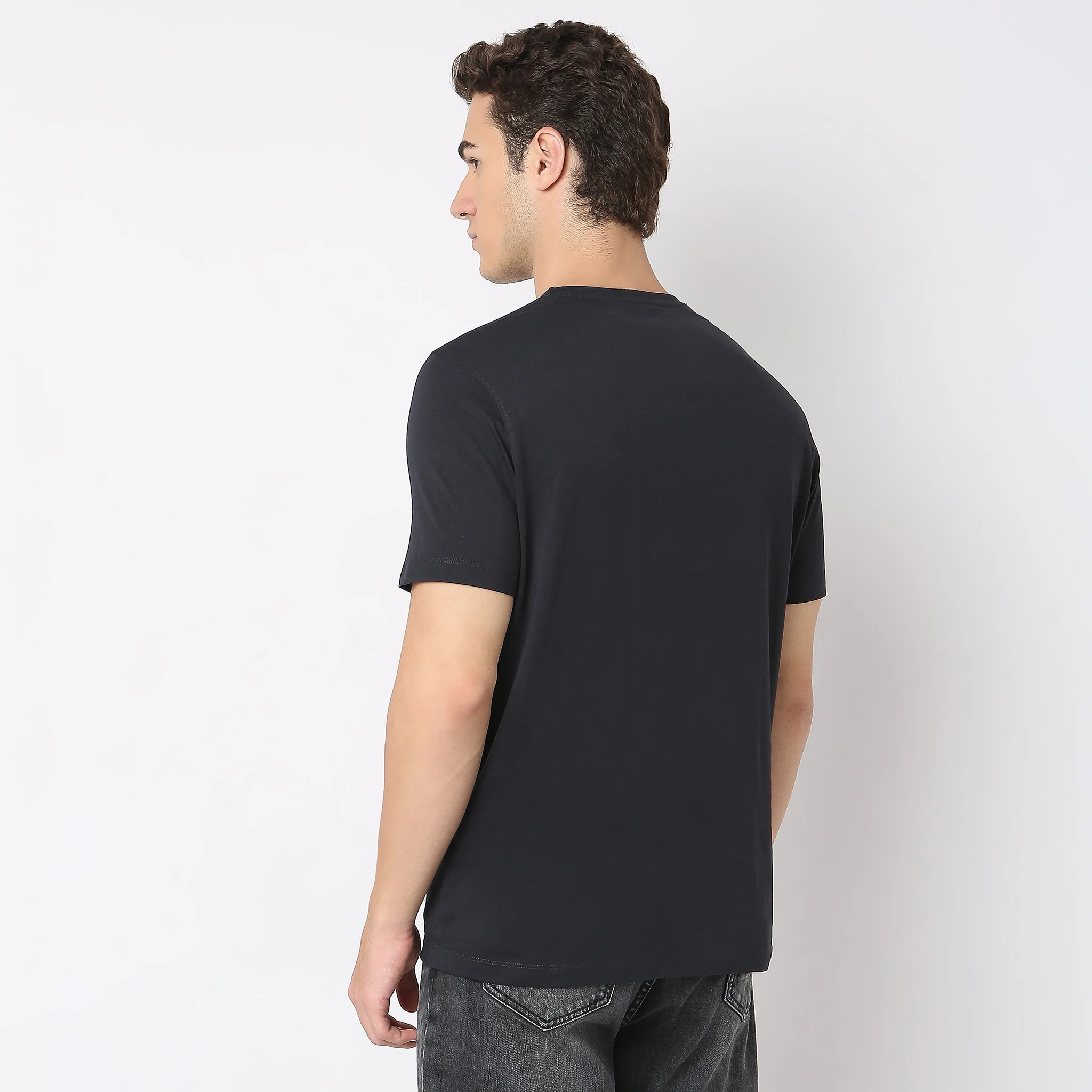 Graphic Tees - Cotton Jersey Regular Fit T-Shirt - Image 3