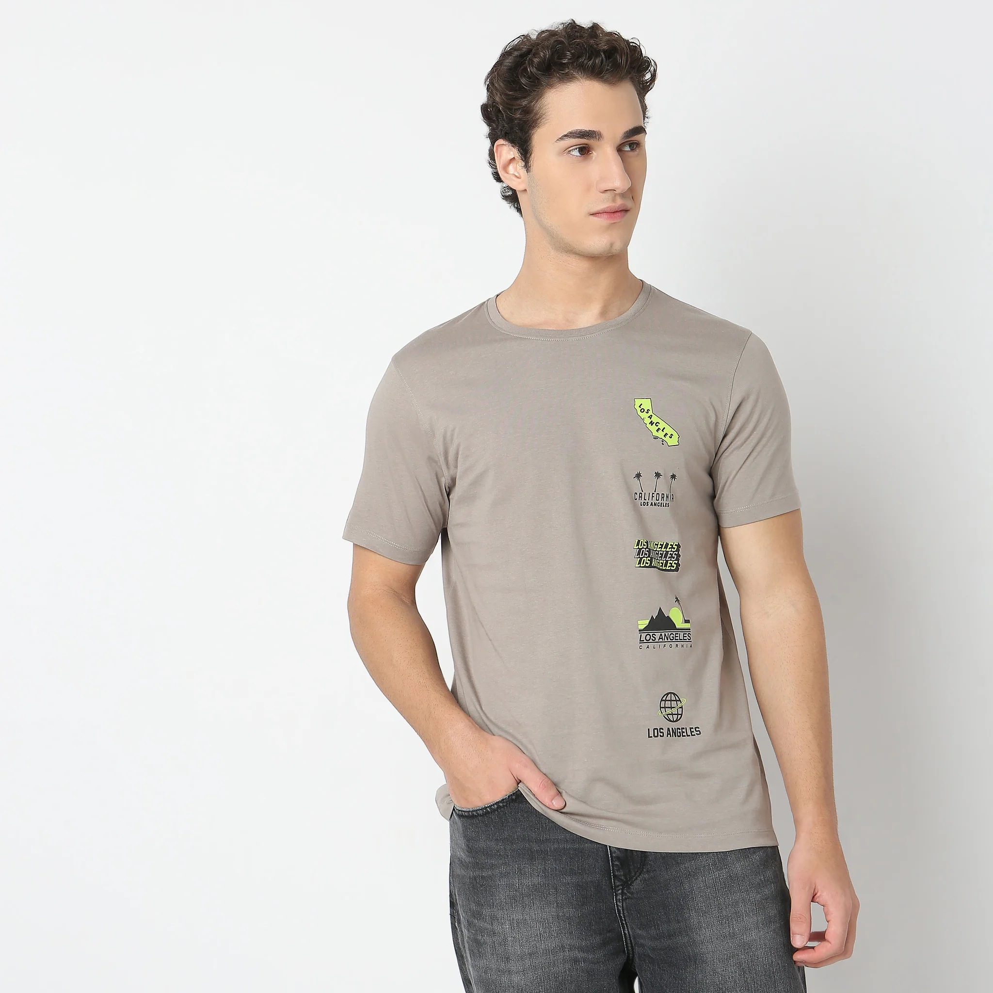 Knitted Graphic T-Shirt - Image 2