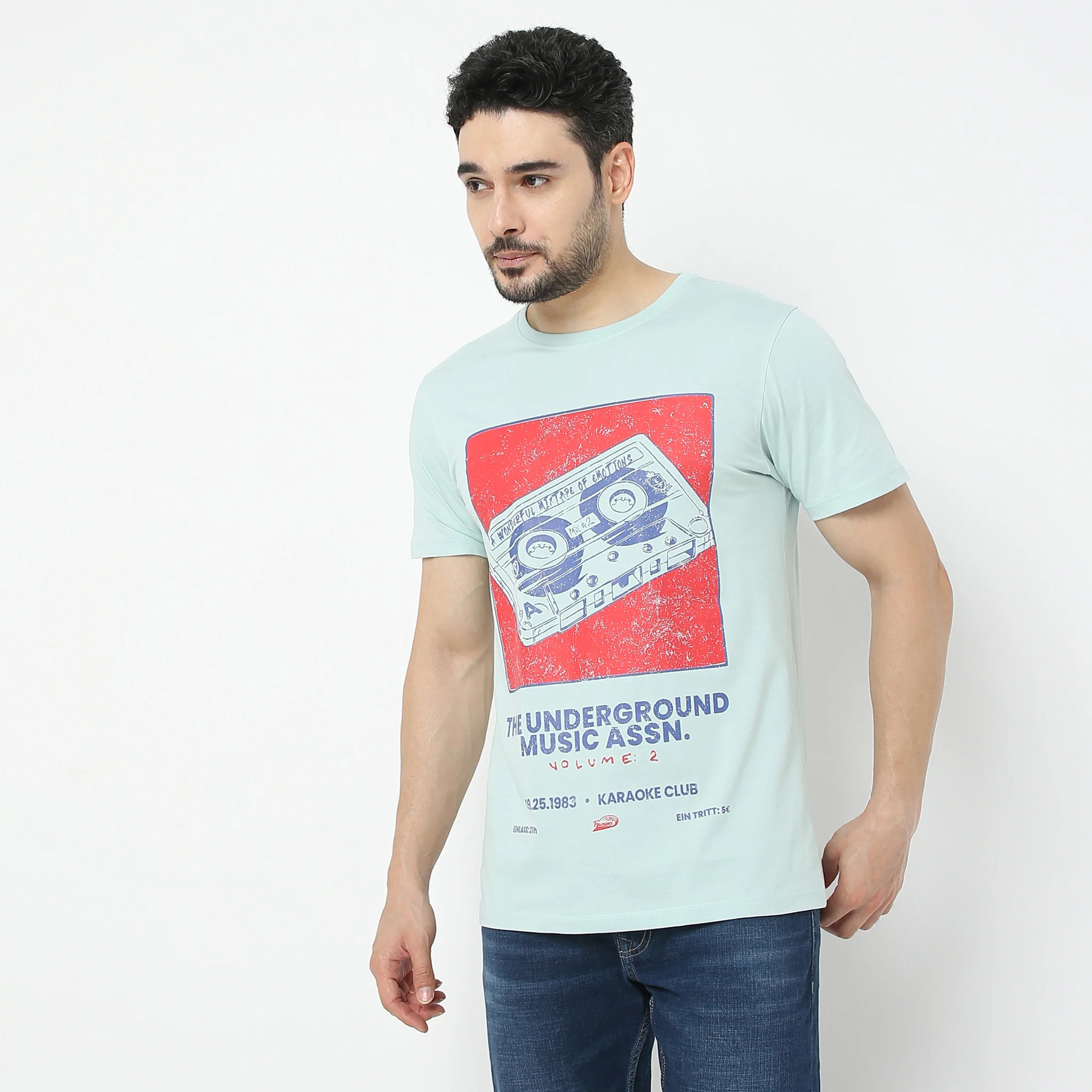 Graphic Tees - Cotton Jersey Regular Fit T-Shirt - Image 2