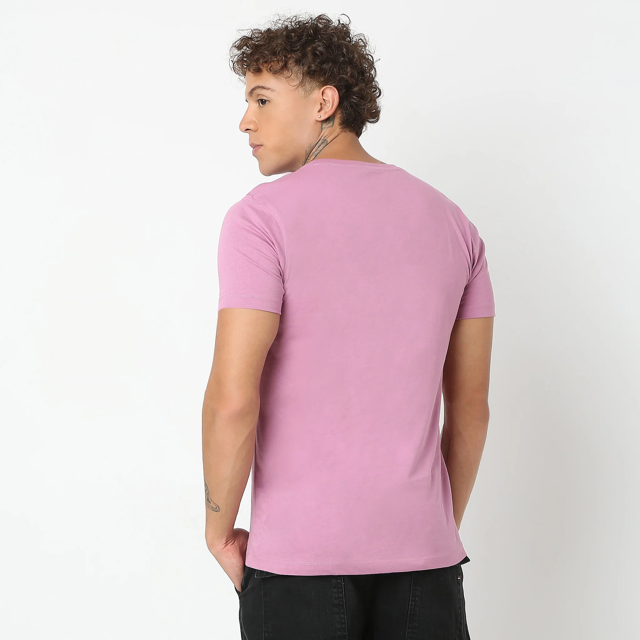 Knitted Graphic T-Shirt - Image 3
