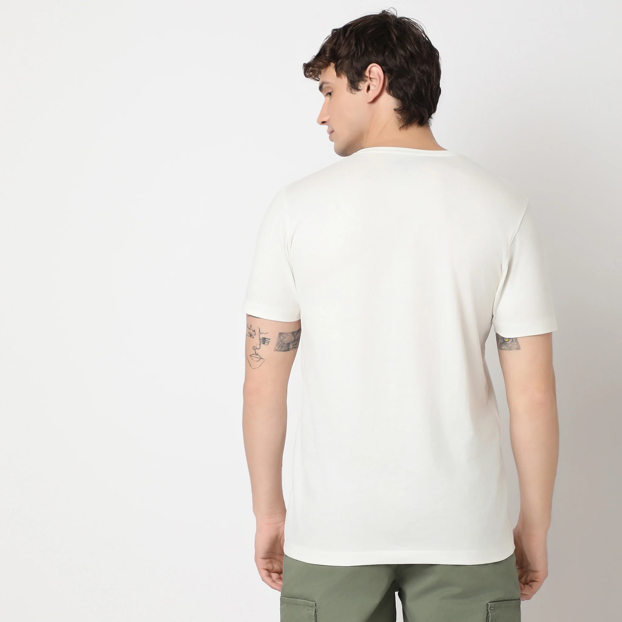 Knitted Graphic T-Shirt - Image 3