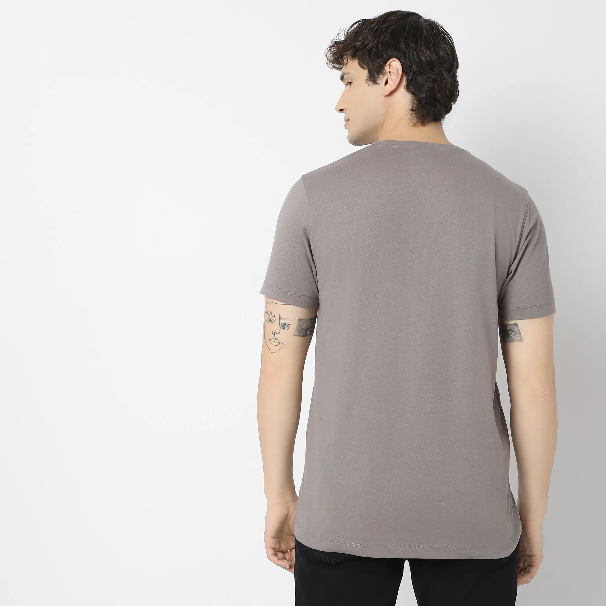 Knitted Graphic T-Shirt - Image 3