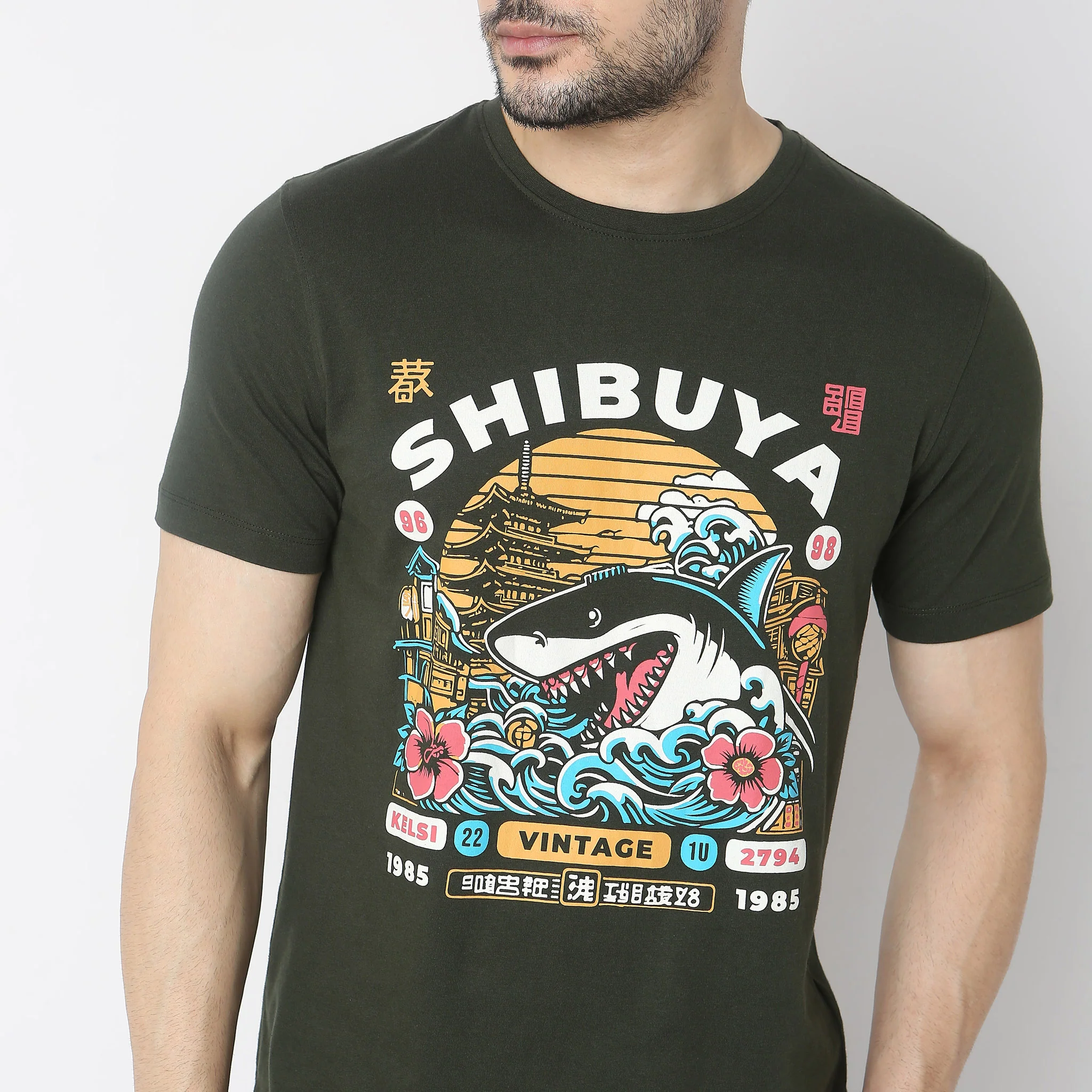 Knitted Graphic T-Shirt - Image 5