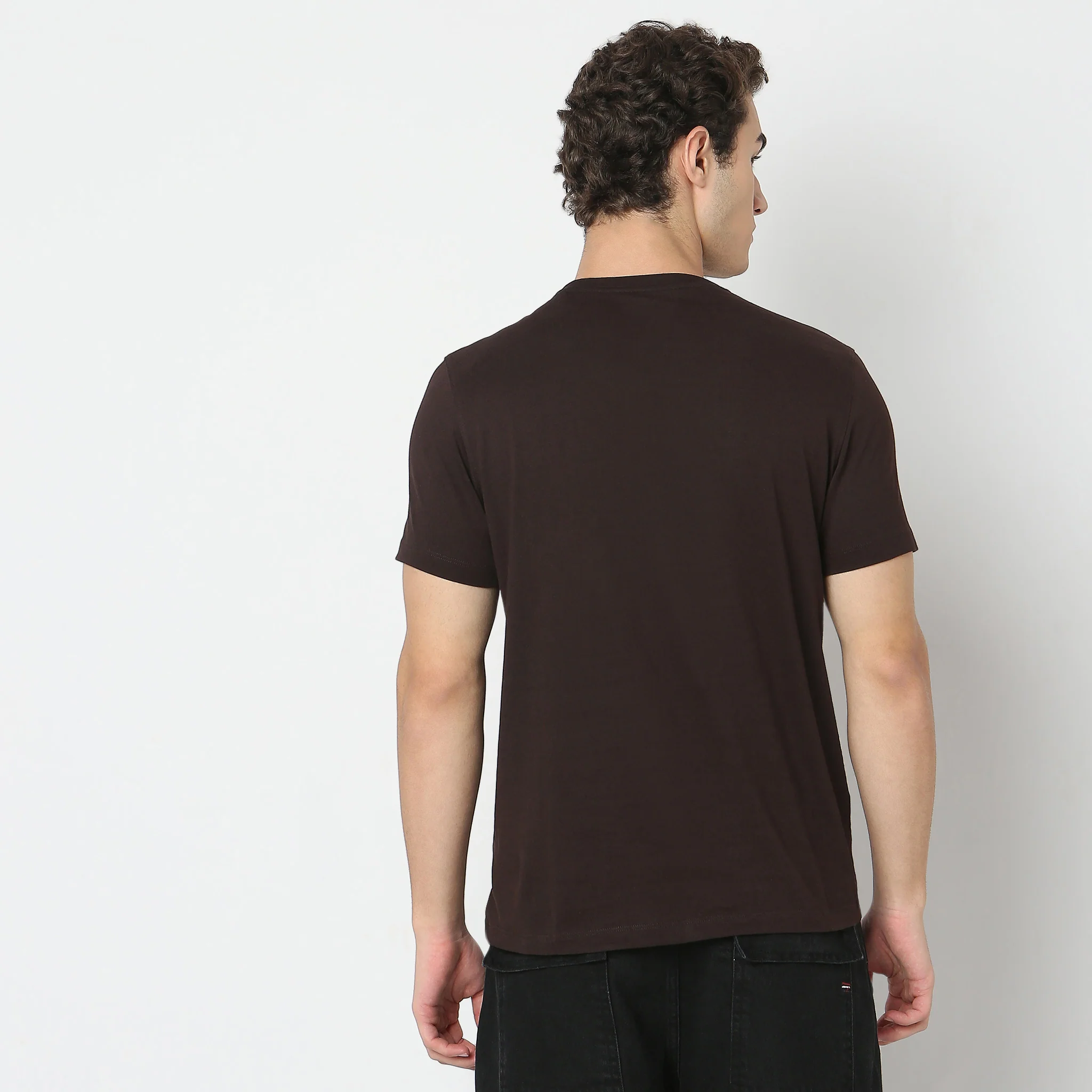 Large Graphic Tees - Cotton Jersey Regular Fit T-Shirt - Image 3