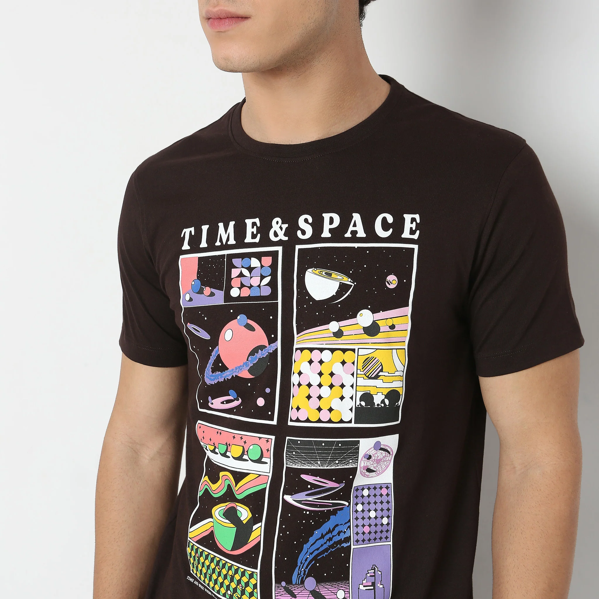 Large Graphic Tees - Cotton Jersey Regular Fit T-Shirt - Image 5