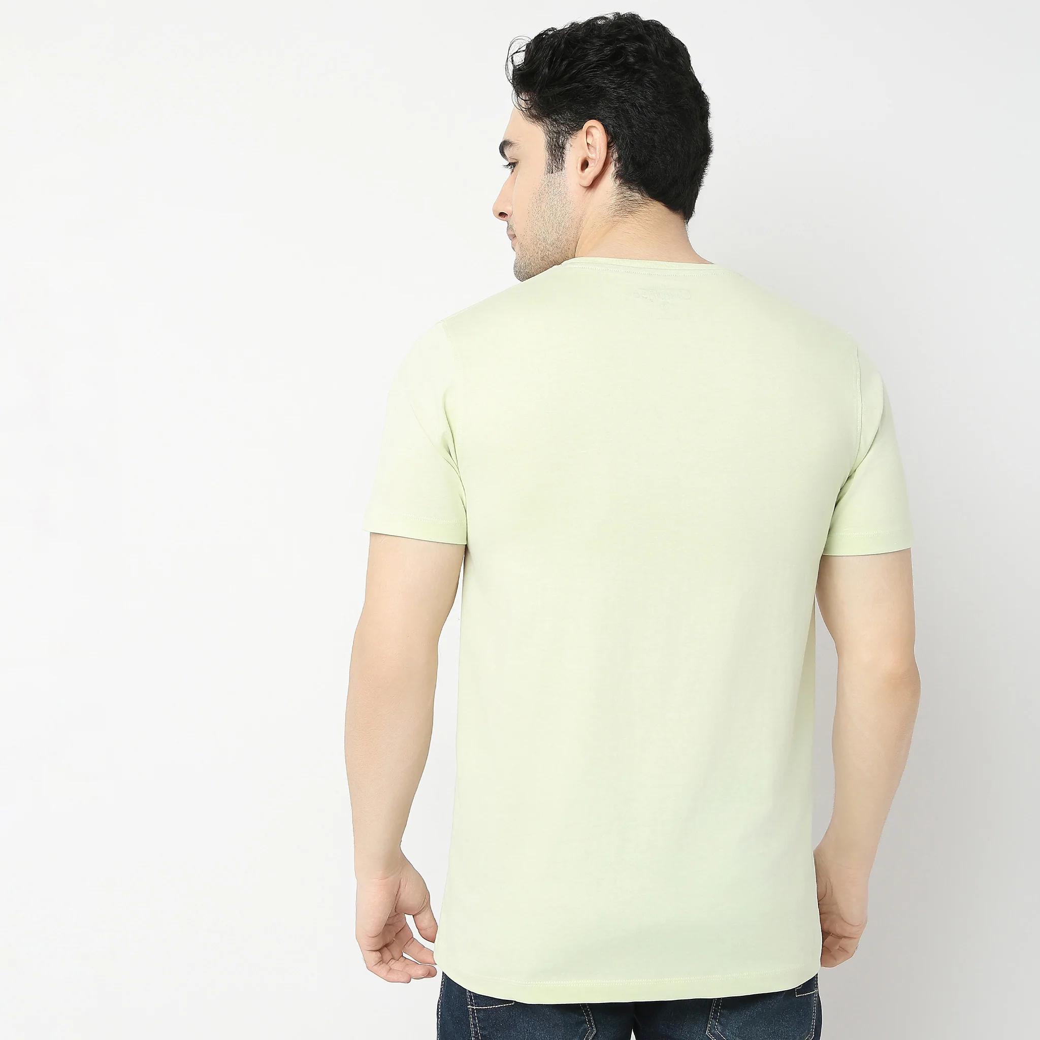 Large Graphic Tees - Cotton Jersey Regular Fit T-Shirt - Image 3