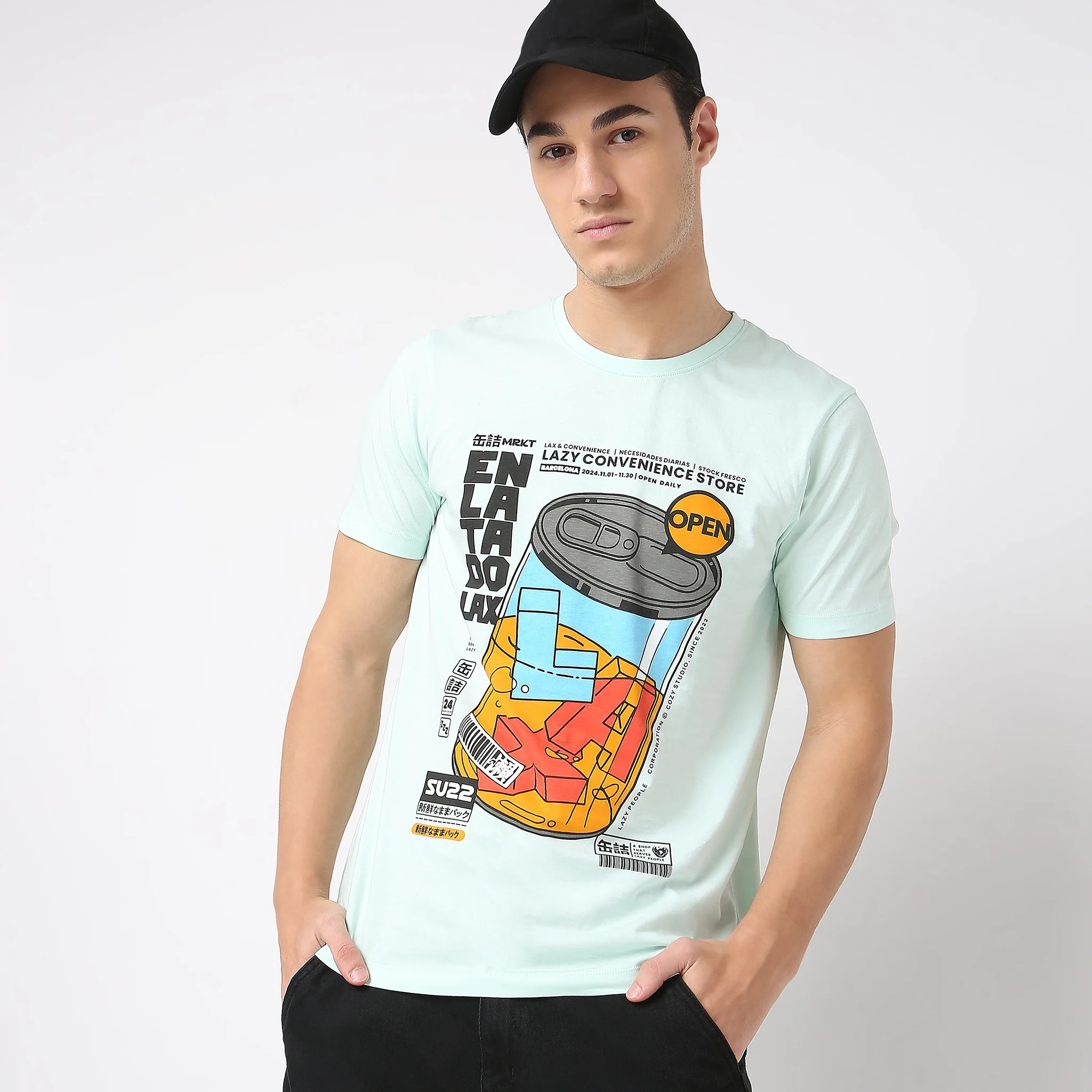 Knitted Graphic T-Shirt - Image 2