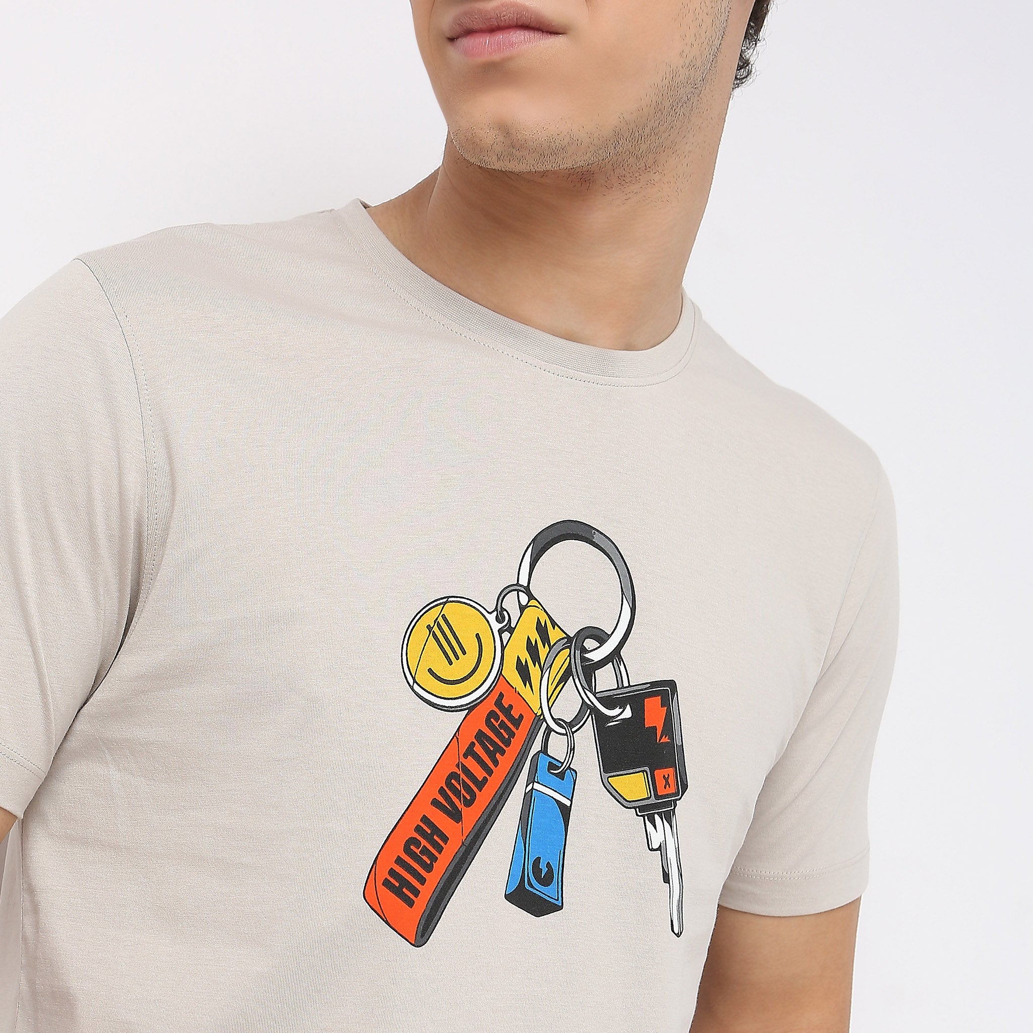 Knitted Graphic T-Shirt - Image 5