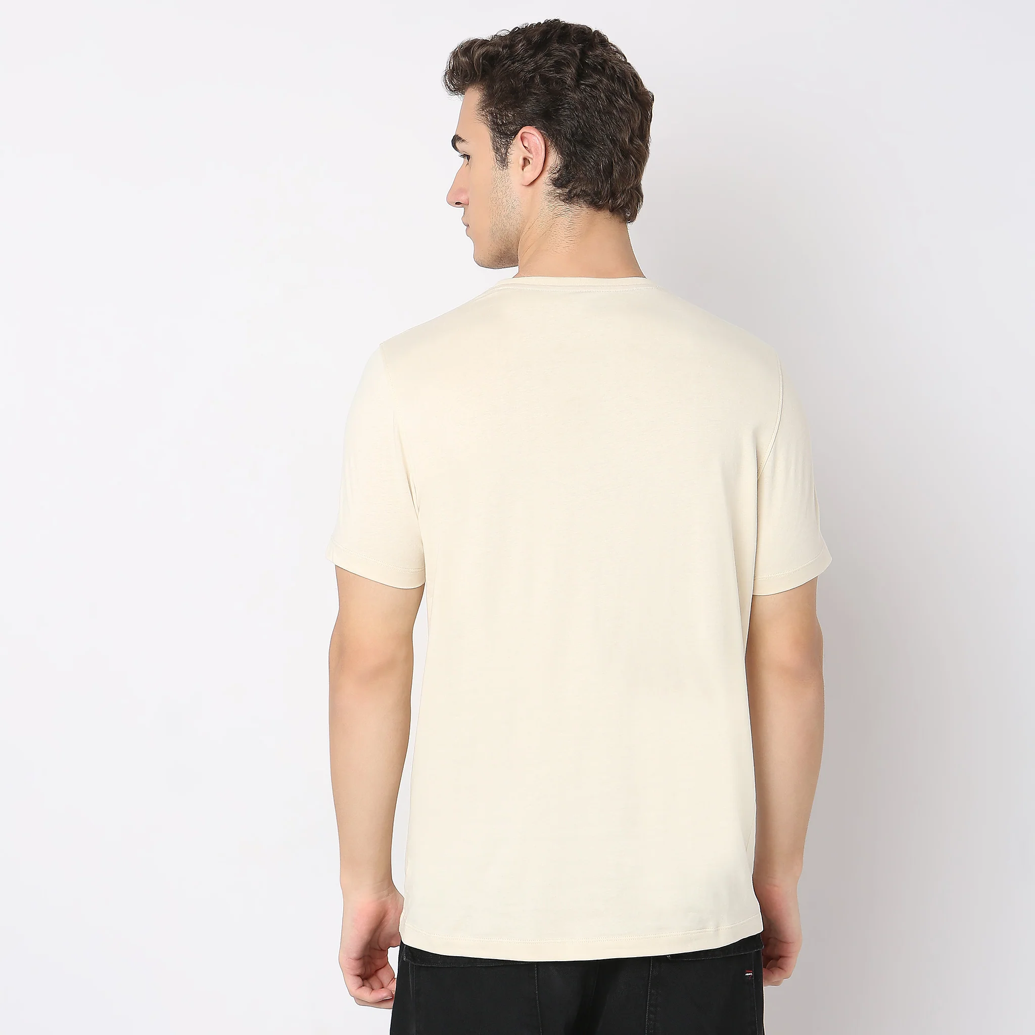 Knitted Graphic T-Shirt - Image 3